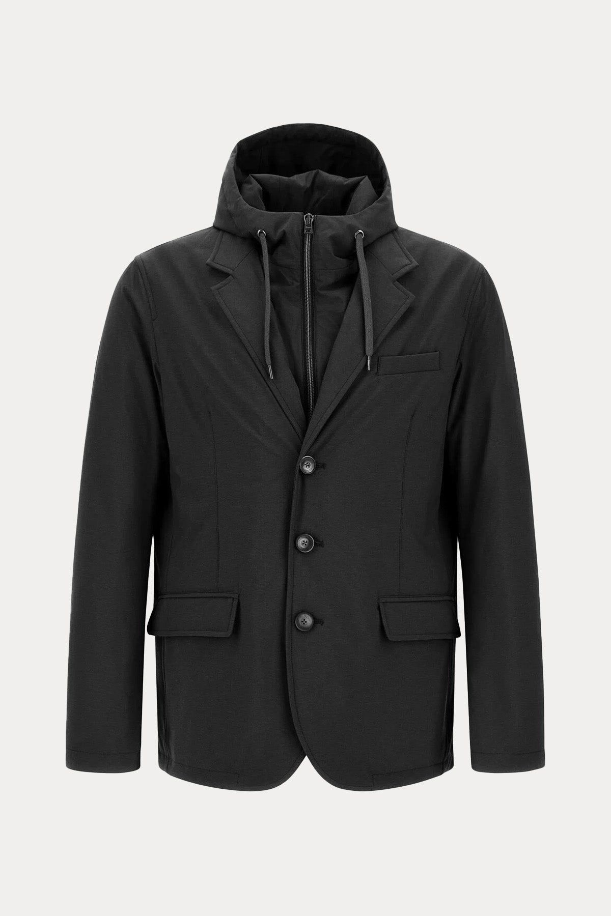 Herno Resort Demonte İç Parçalı Kapüşonlu Puffer Ceket