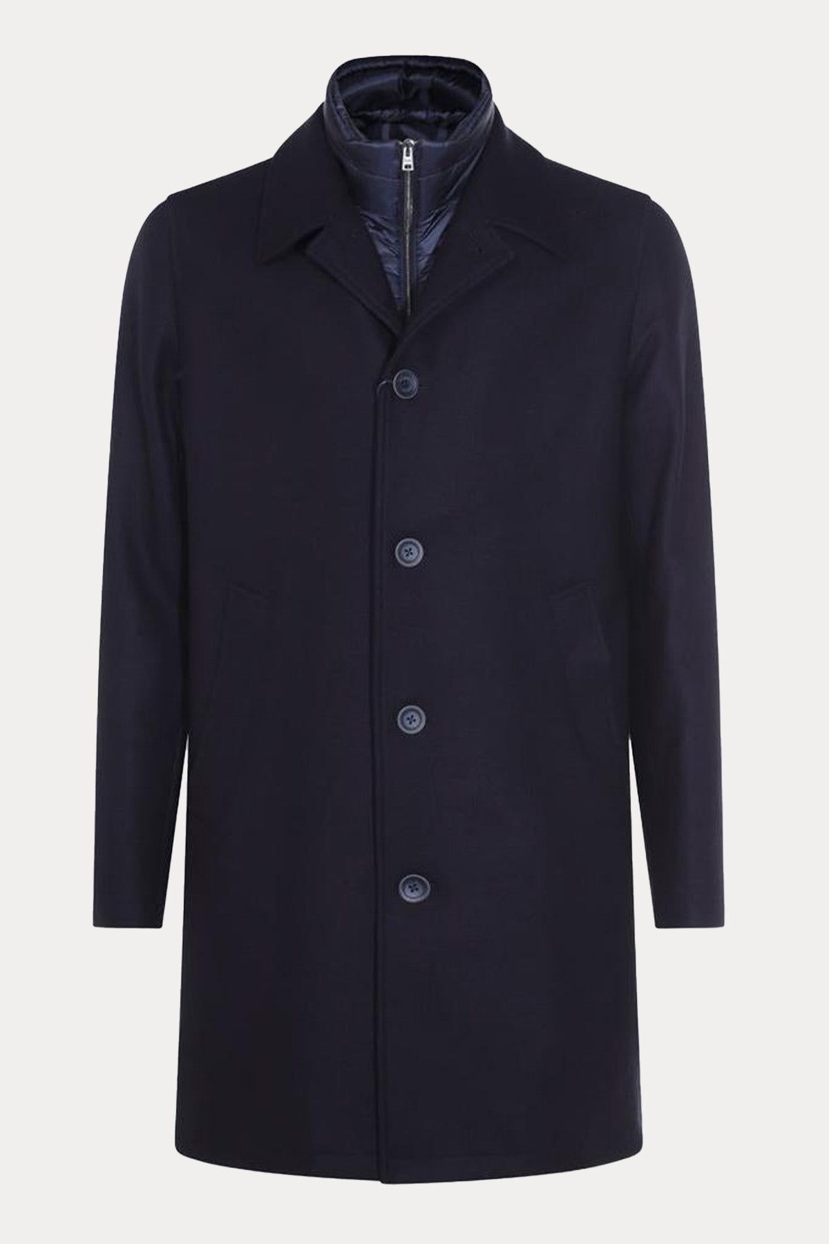 Herno Demonte İç Parçalı Yün Palto