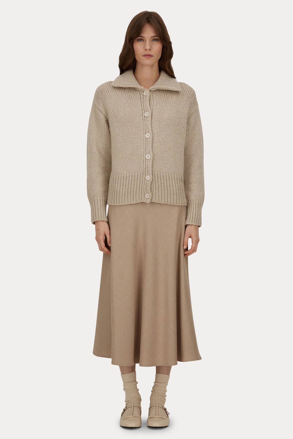 Herno Regular Fit Örgü Yün Ceket