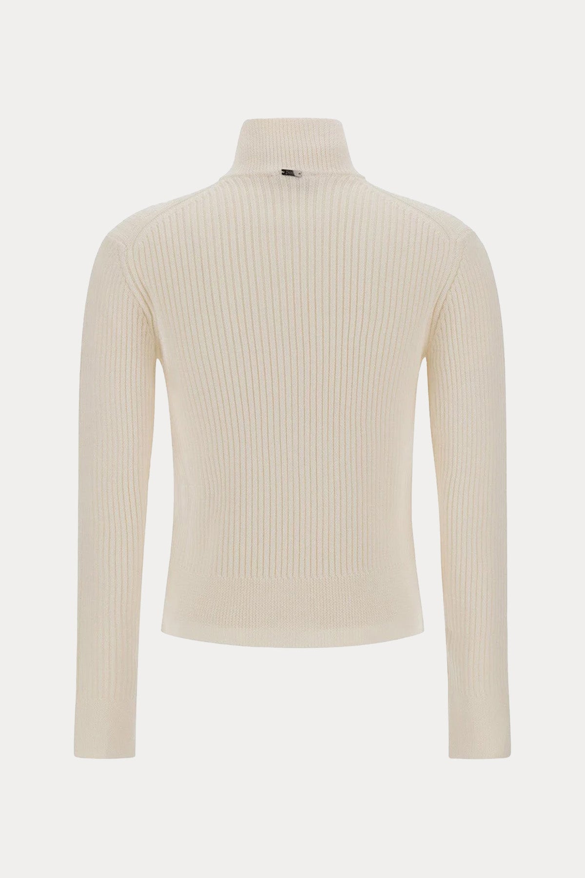 Herno Slim Fit Dik Yakalı Örgü Yün Triko Ceket