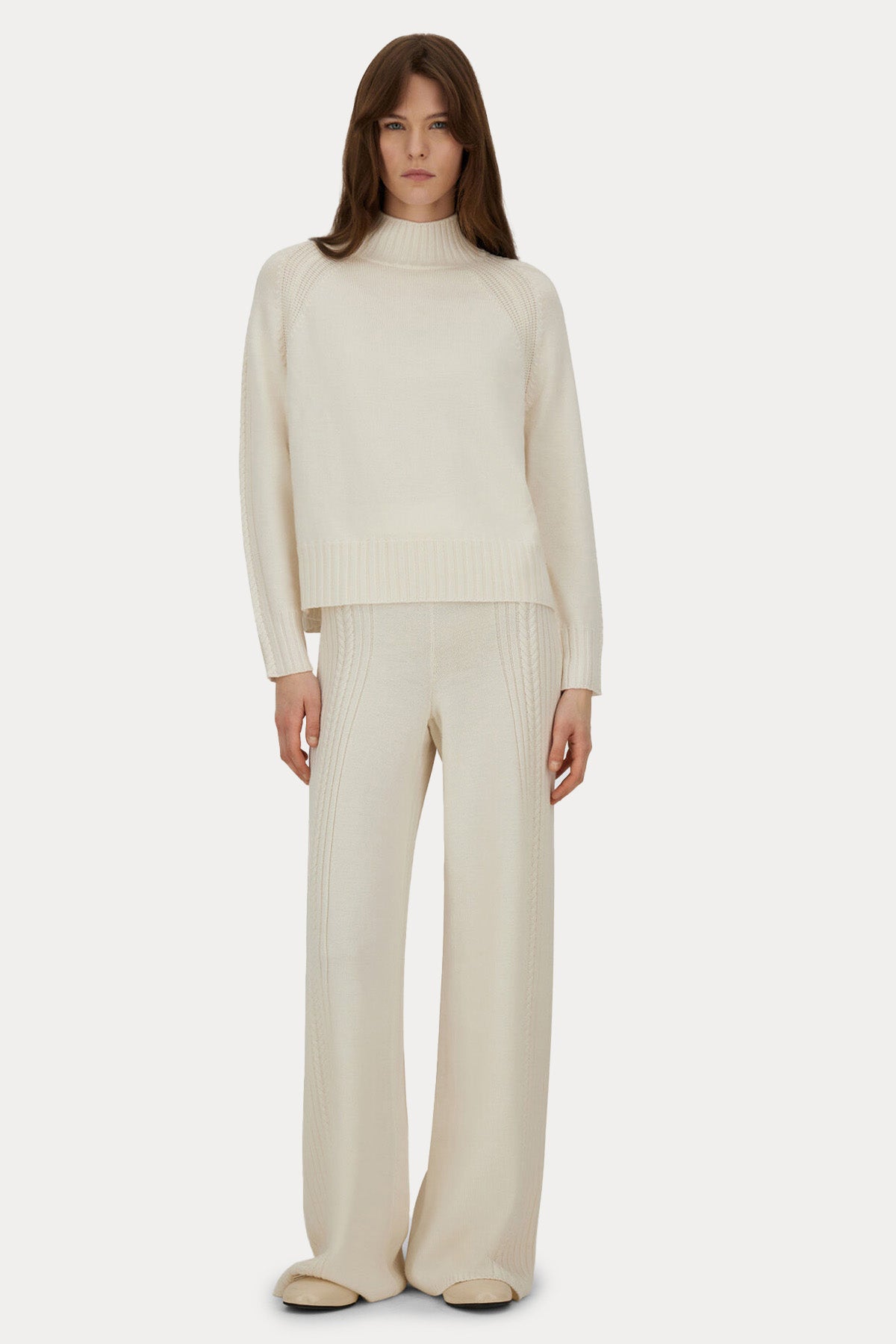 Herno Regular Fit Perkins Yaka Örgü Yün Triko