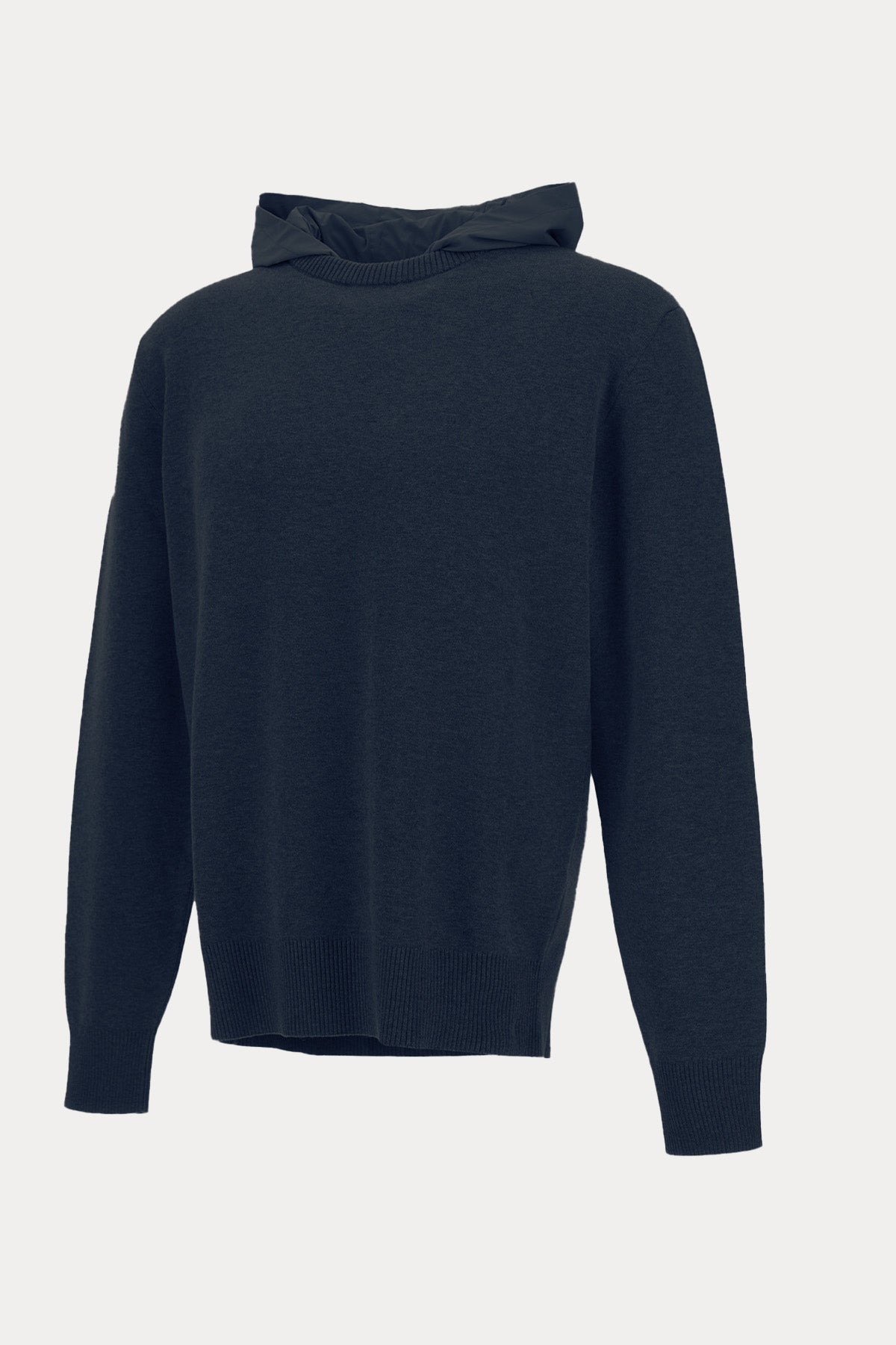 Herno Kapüşonlu İnce Örgü Triko