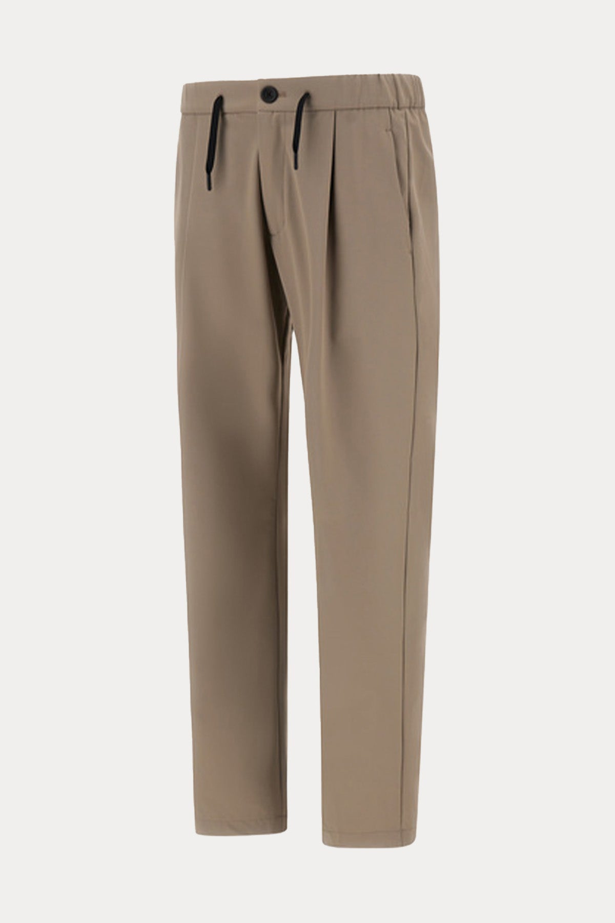 Herno Regular Fit Tek Pile Beli Lastikli Streç Pantolon