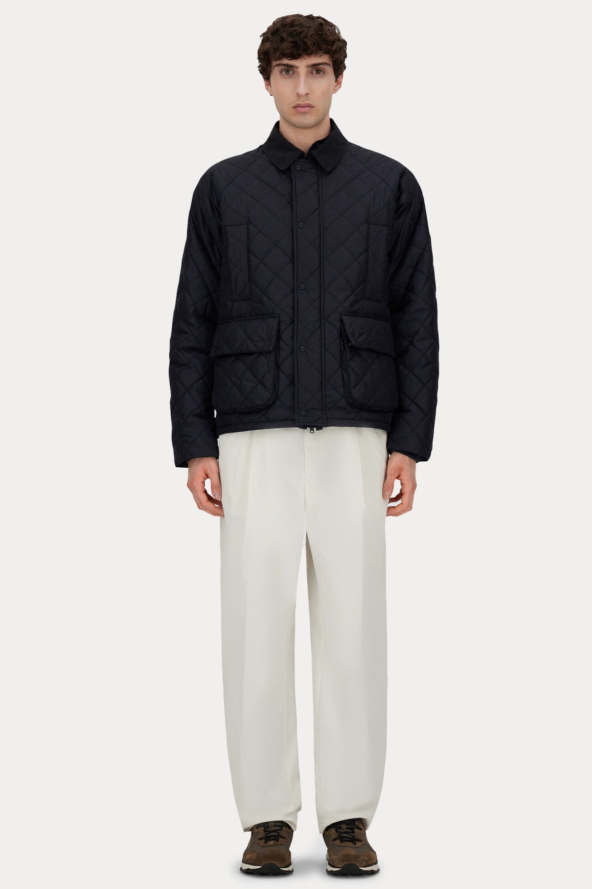 Herno Kapitone Desen Spor Cepli Mont Ceket