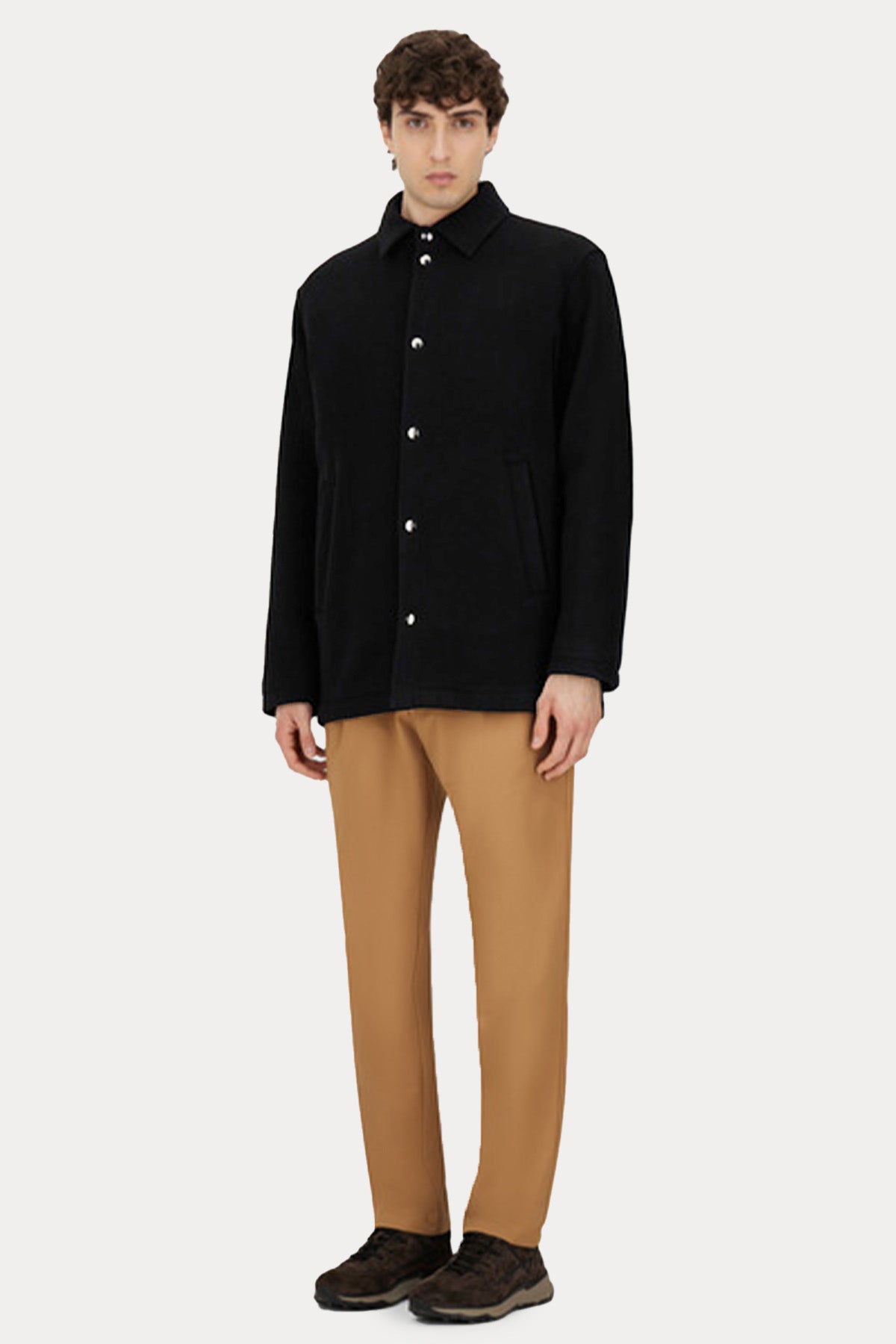 Herno Regular Fit Yün Kaban