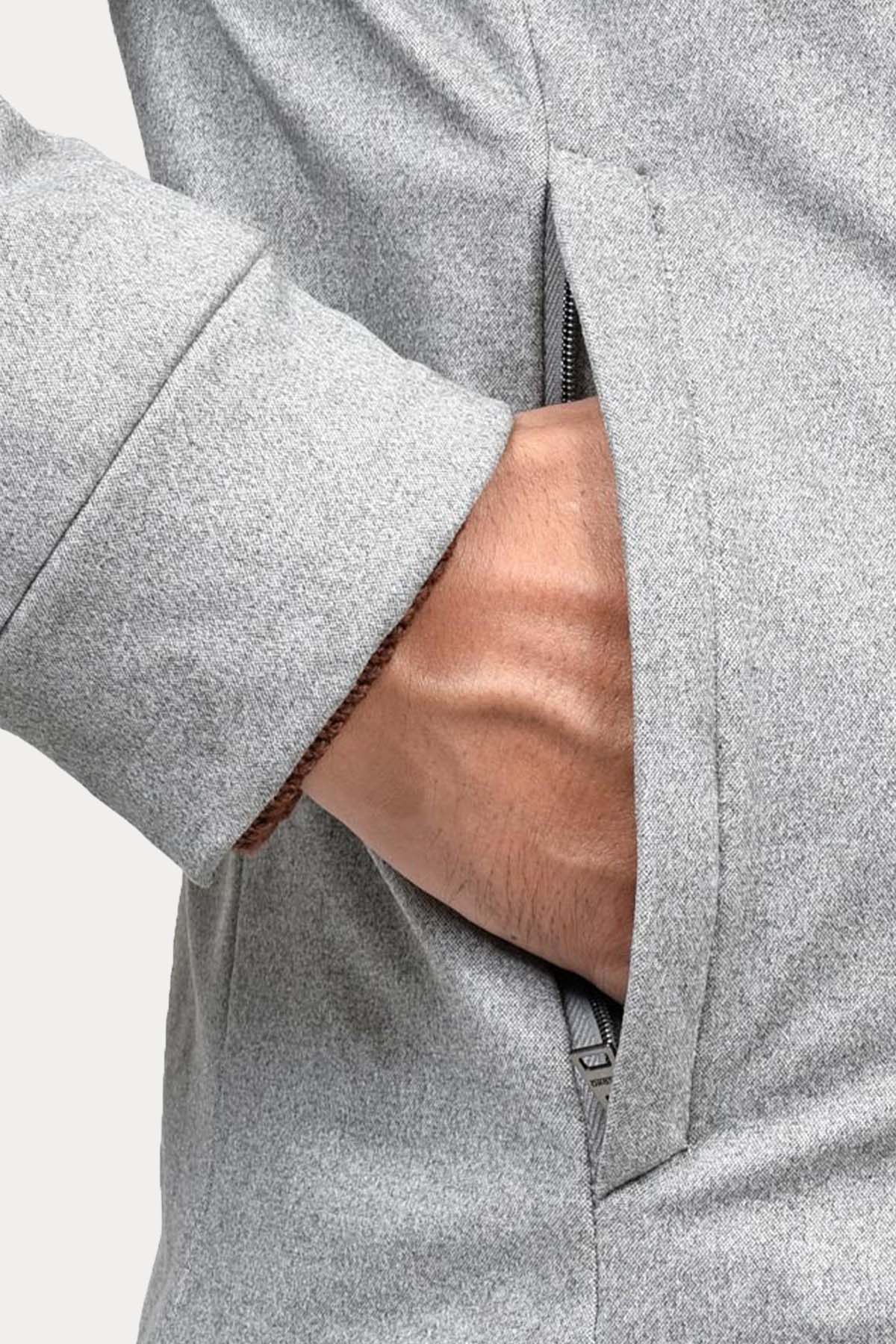 Herno Resort Kapüşonlu Streç Ceket