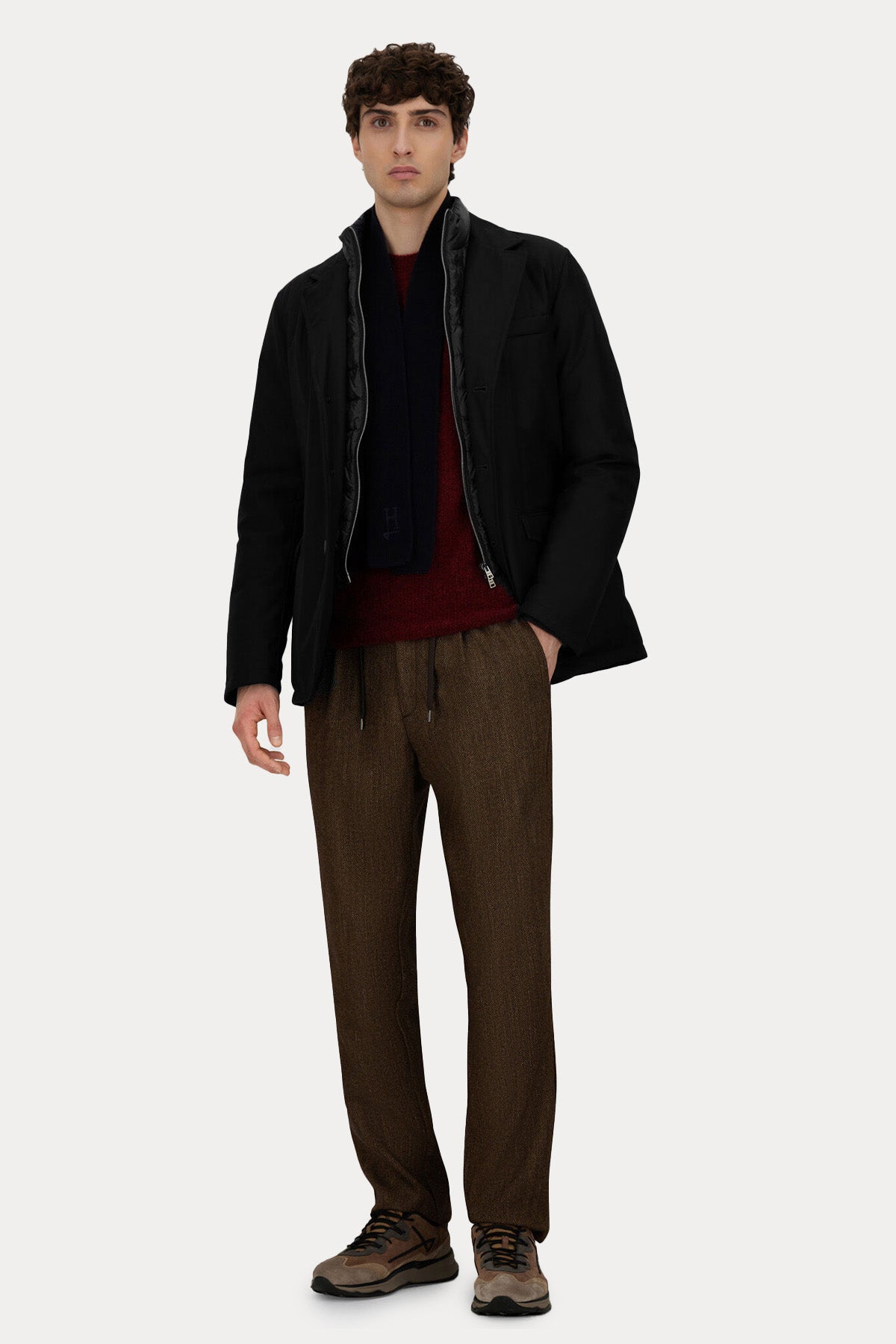 Herno Demonte İç Parçalı Puffer Ceket