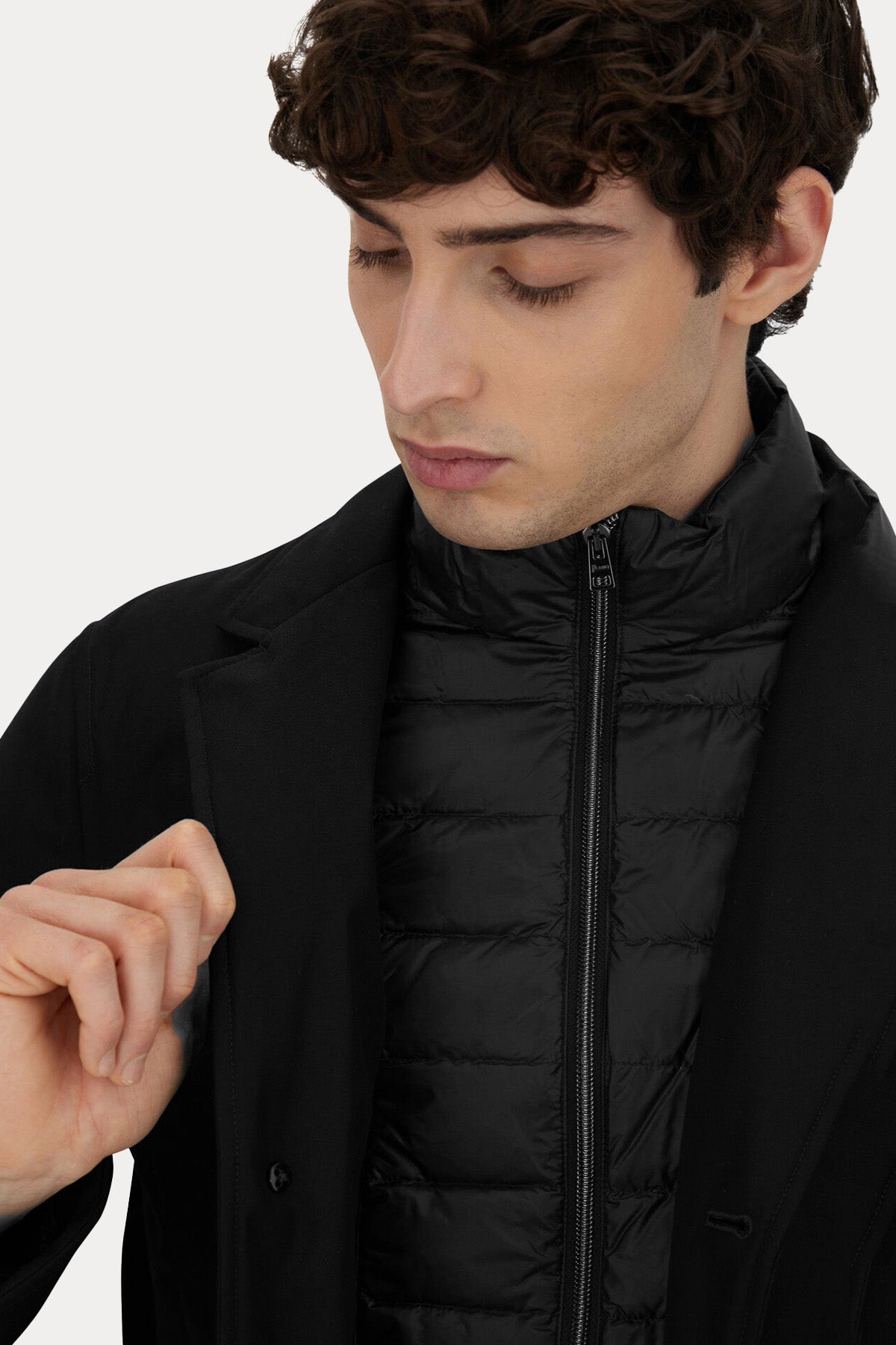 Herno Demonte İç Parçalı Puffer Ceket