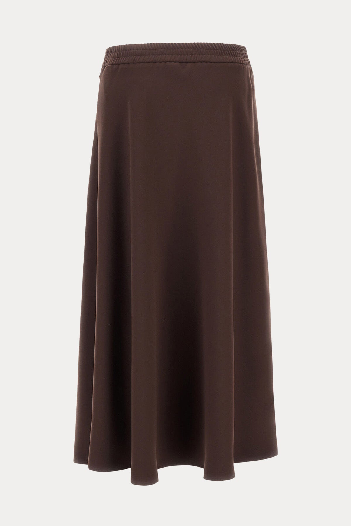 Herno Regular Fit Mat Saten Beli Lastikli Maxi Etek