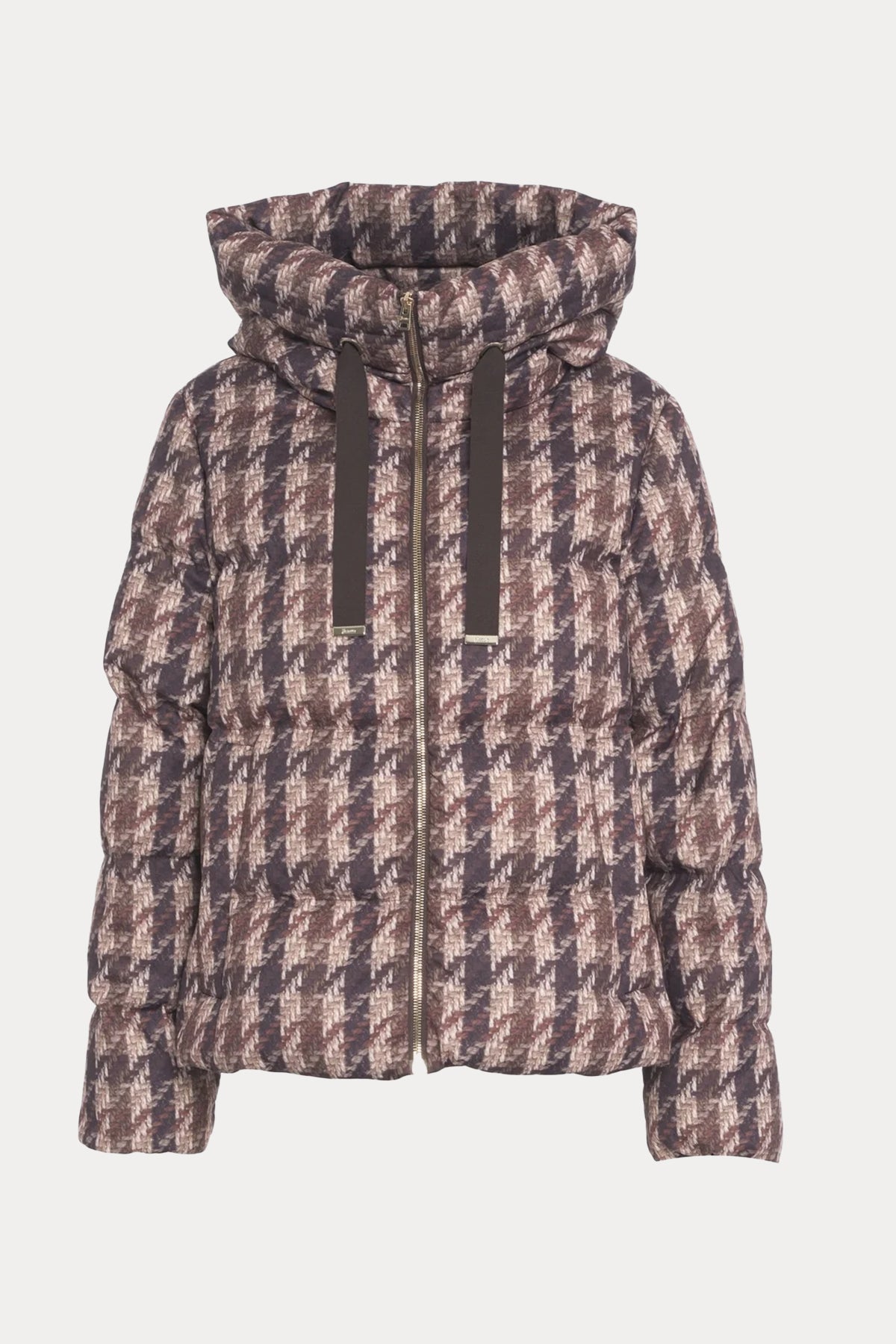 Herno Regular Fit Dik Yaka Puffer Mont