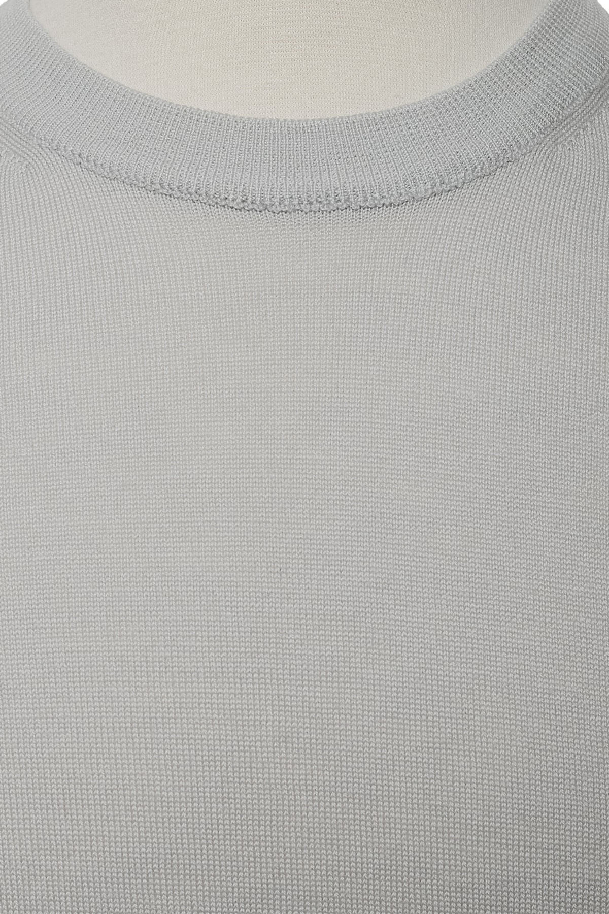 Fradi Yuvarlak Yaka Örgü Yün Triko