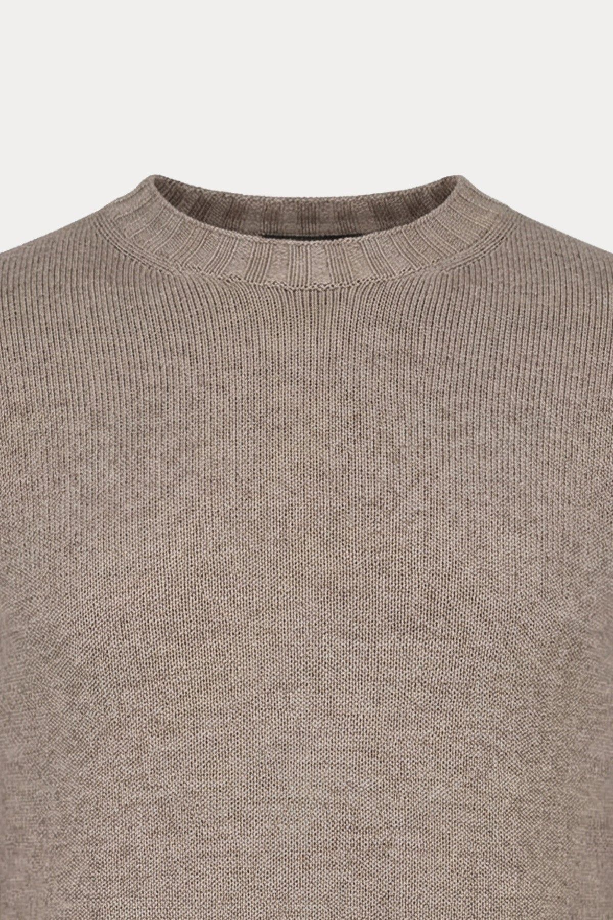 Fradi Yuvarlak Yaka Örgü Yün Triko