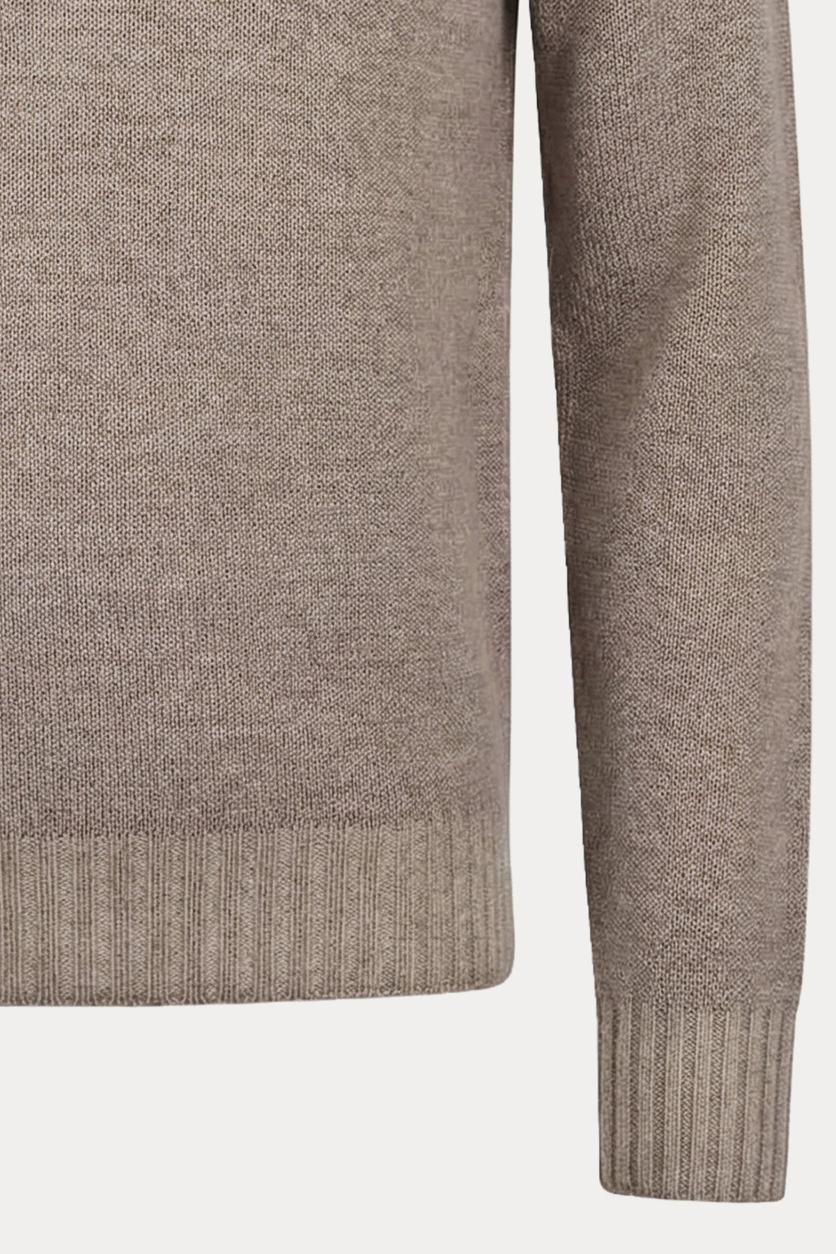 Fradi Yuvarlak Yaka Örgü Yün Triko