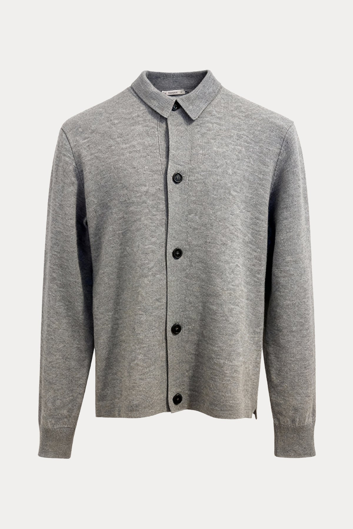 Fradi Polo Yaka Örgü Yün Triko Ceket