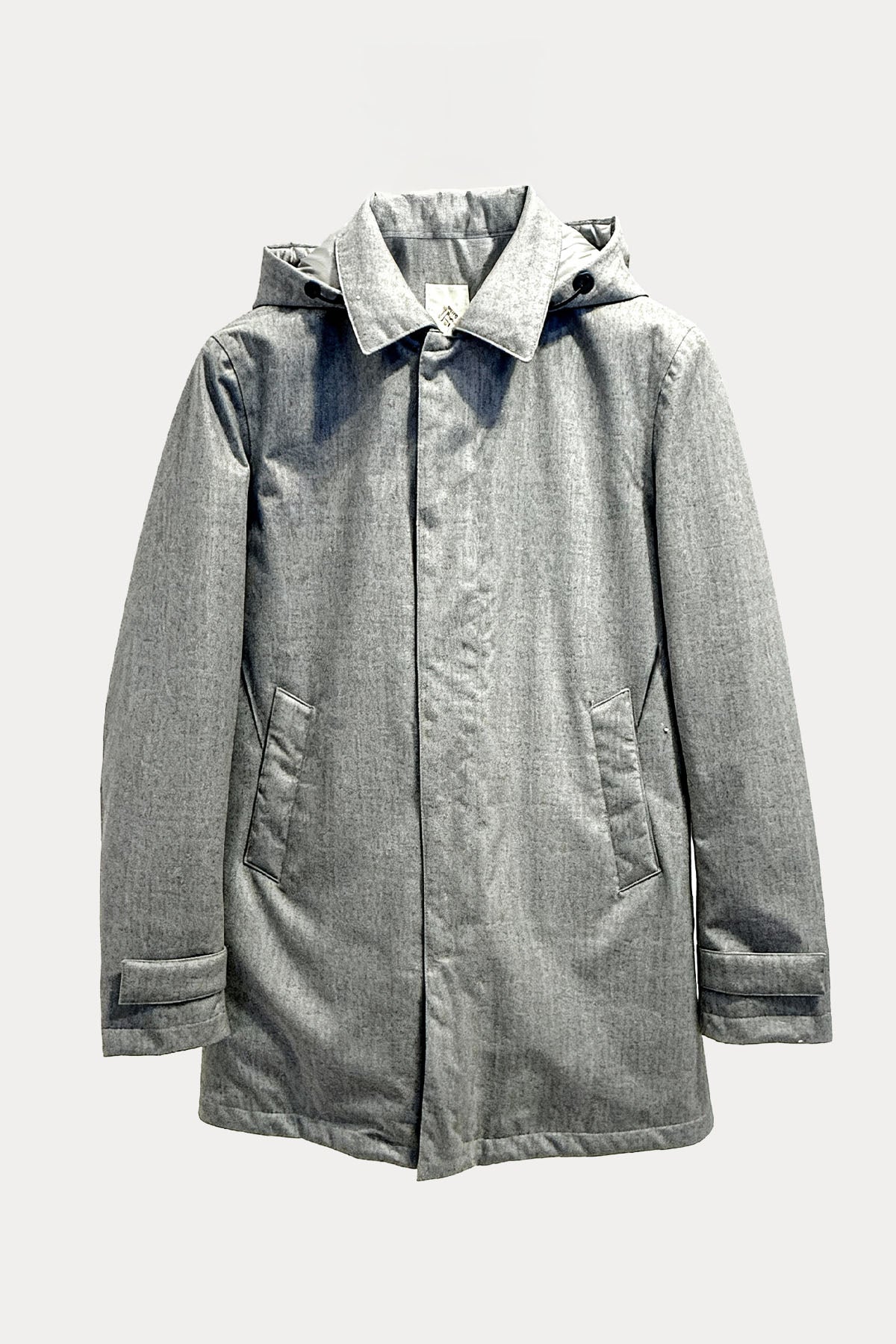 Fradi Gordon Kapüşonlu Yün Trençkot