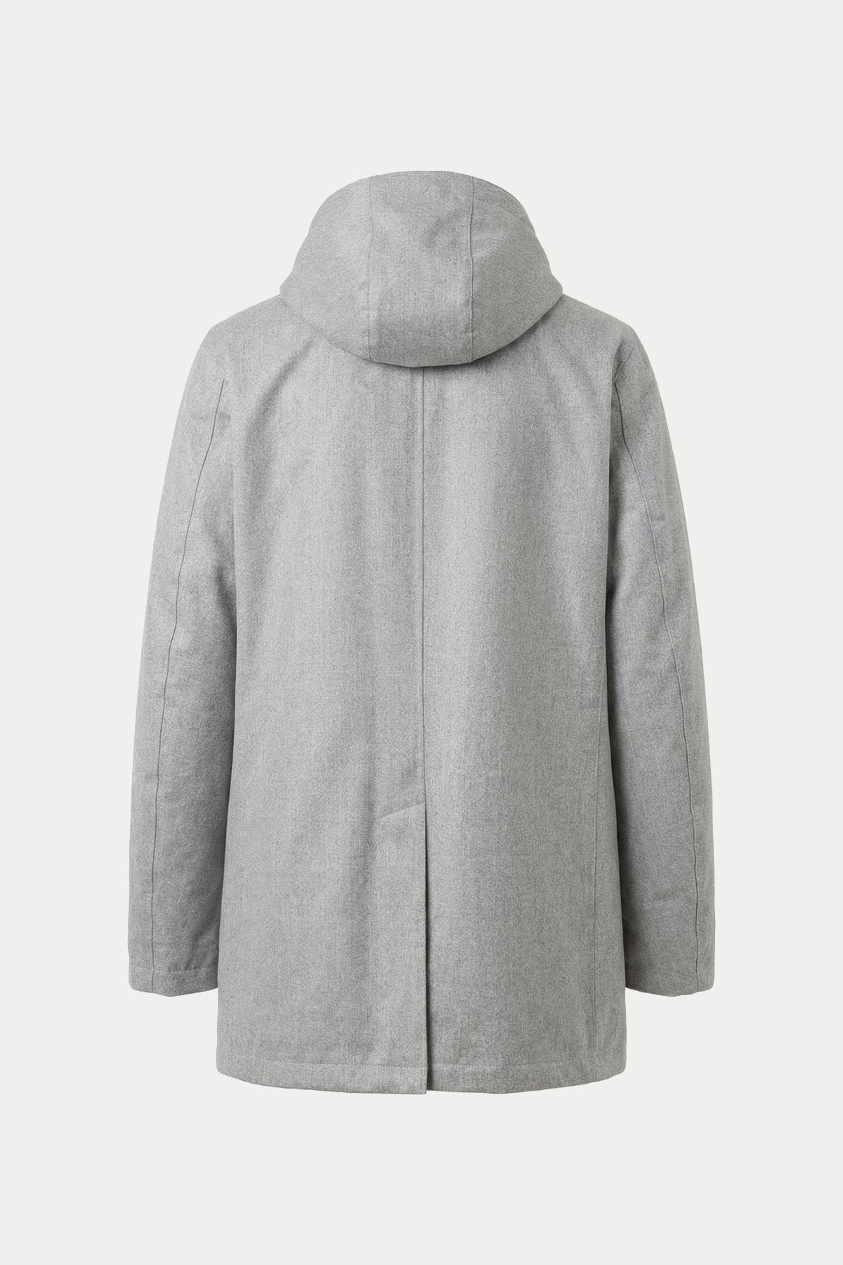 Fradi Gordon Kapüşonlu Yün Trençkot