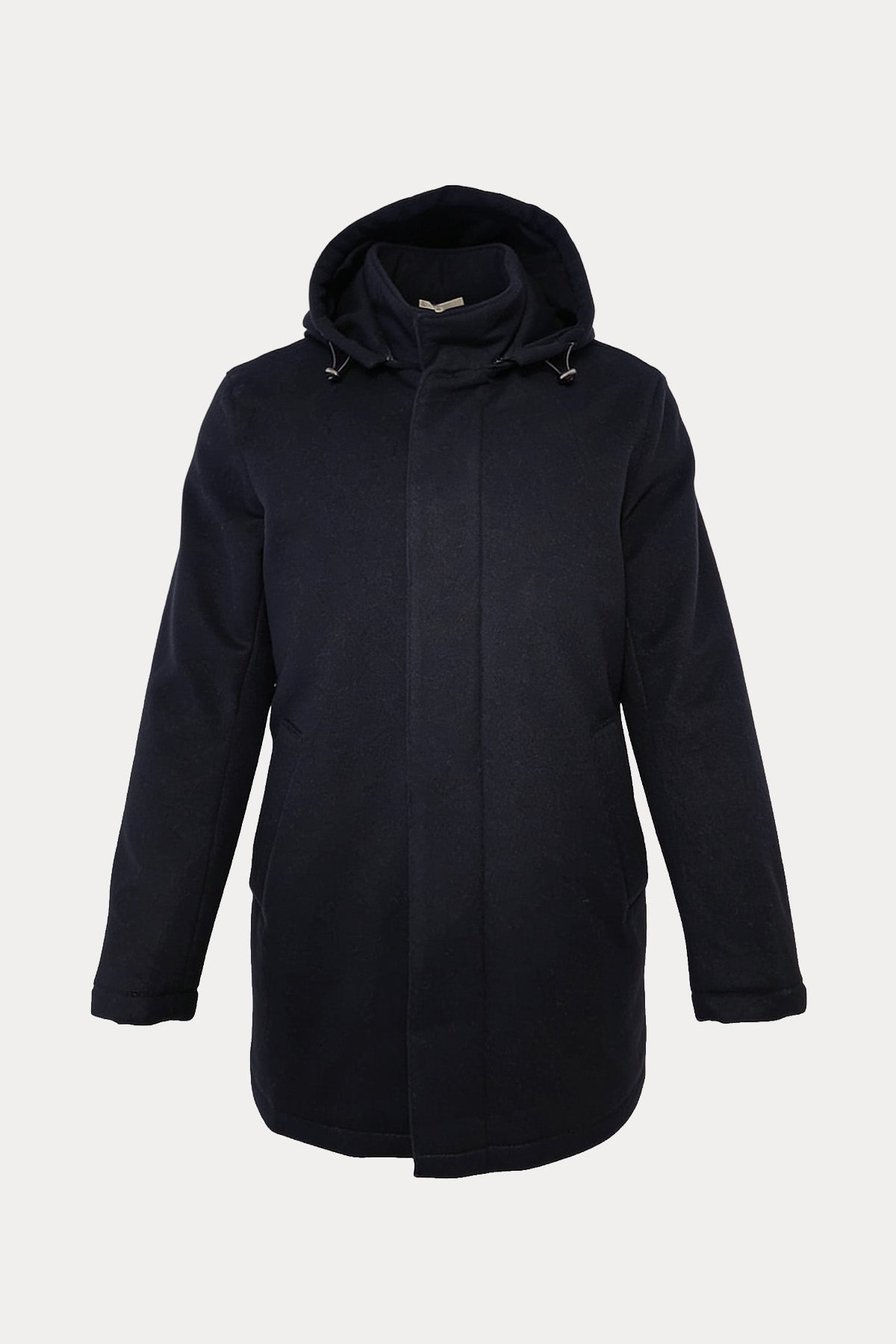 Fradi Duncan Kapüşonlu Yün Kaban