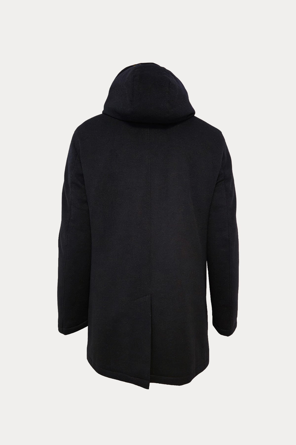 Fradi Duncan Kapüşonlu Yün Kaban