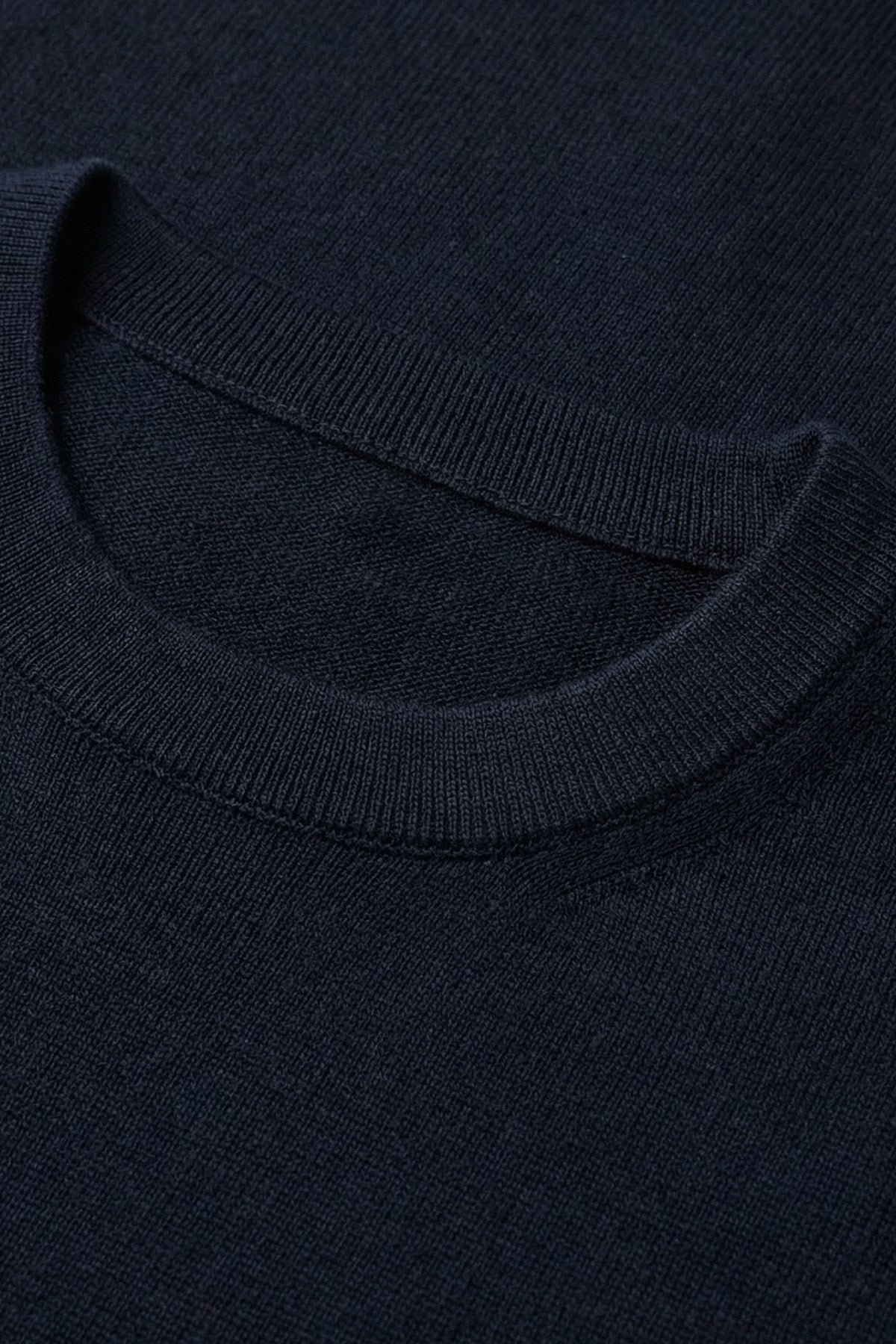 Fradi Slim Fit Yuvarlak Yaka İnce Örgü Yün Triko