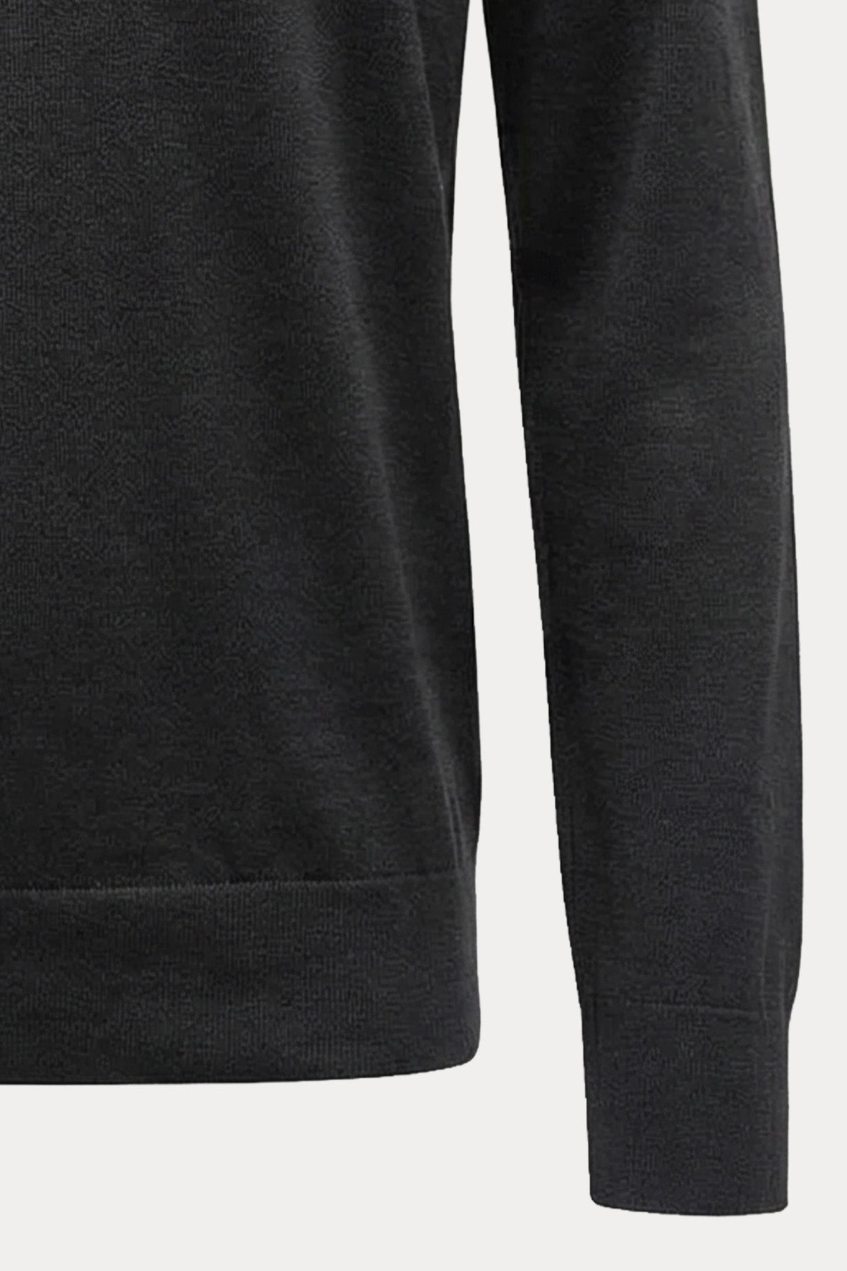 Fradi Slim Fit Yuvarlak Yaka İnce Örgü Yün Triko