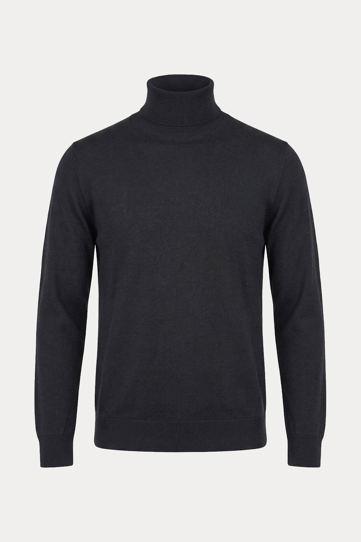 Fradi Slim Fit Balıkçı Yaka İnce Örgü Yün Triko