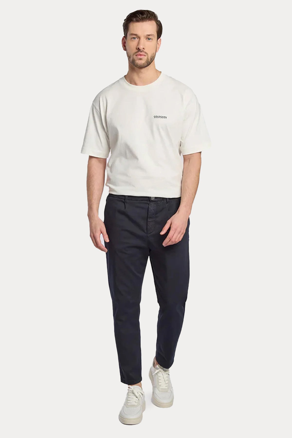 Goldgarn Hafen Cool Fit Tek Pile Beli Lastikli Pantolon