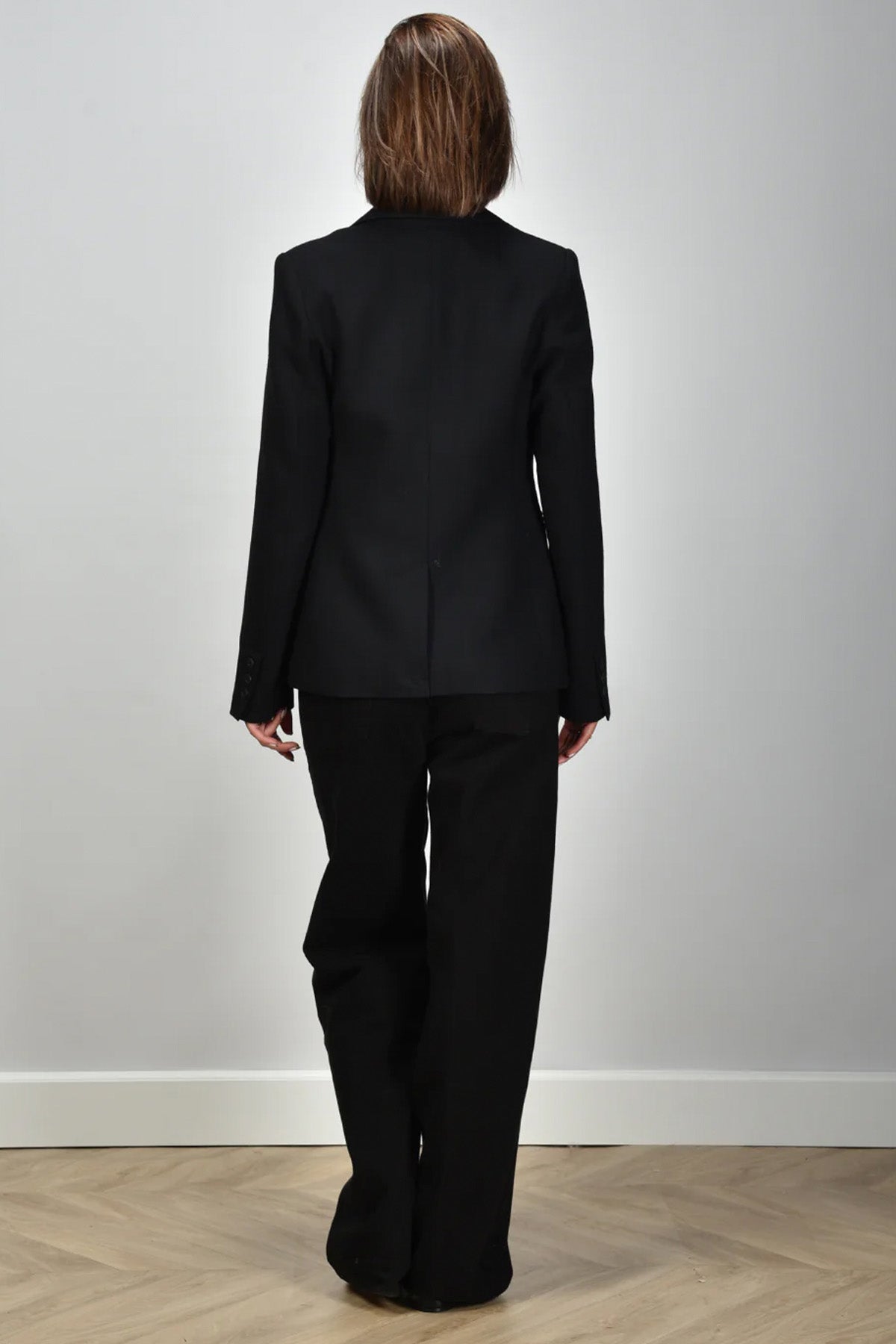 Semicouture Slim Fit Yün Blazer Ceket