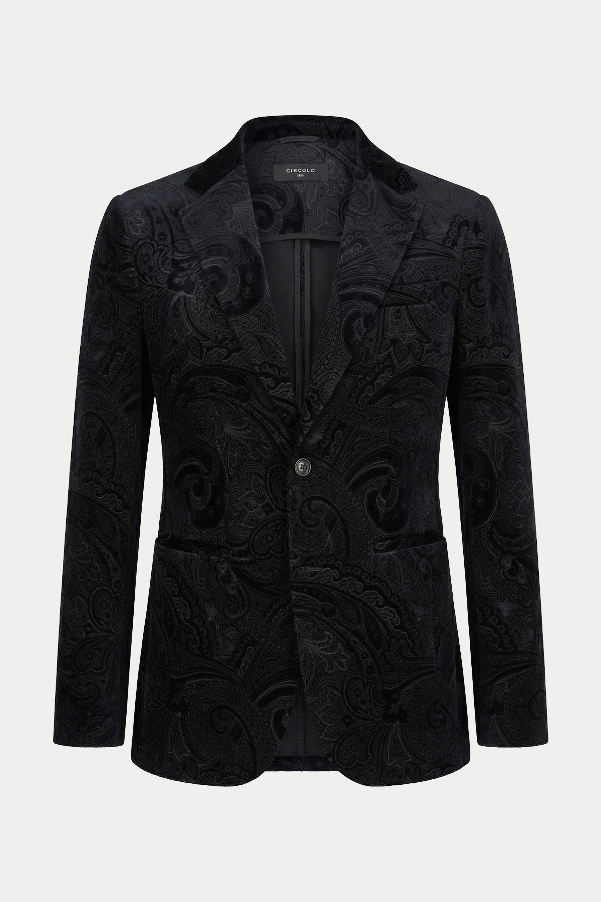 Circolo 1901 Paisley Desenli Slim Fit Blazer Ceket