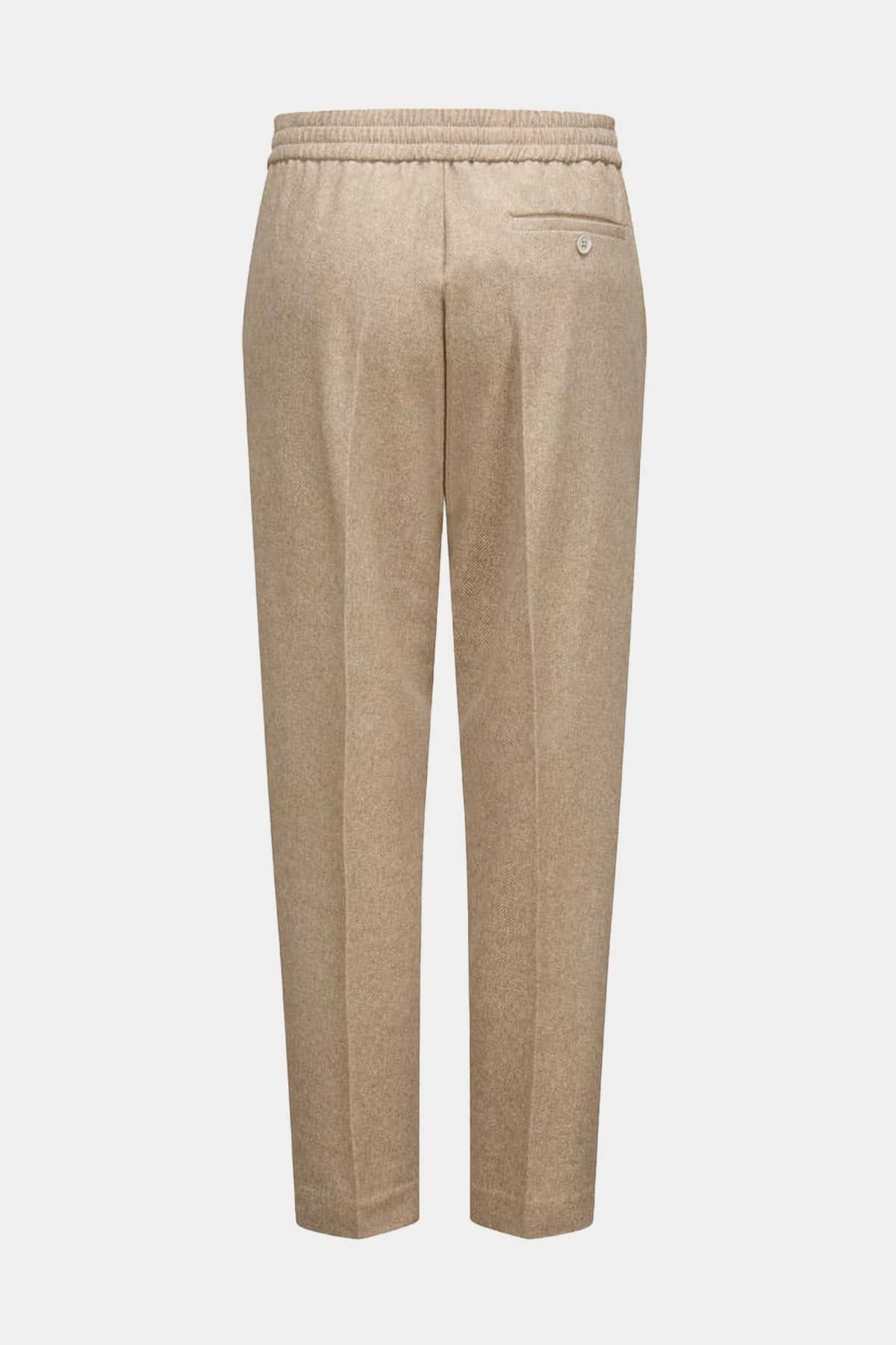 Circolo 1901 Carrot Fit Balıksırtı Desenli Beli Lastikli Streç Pantolon