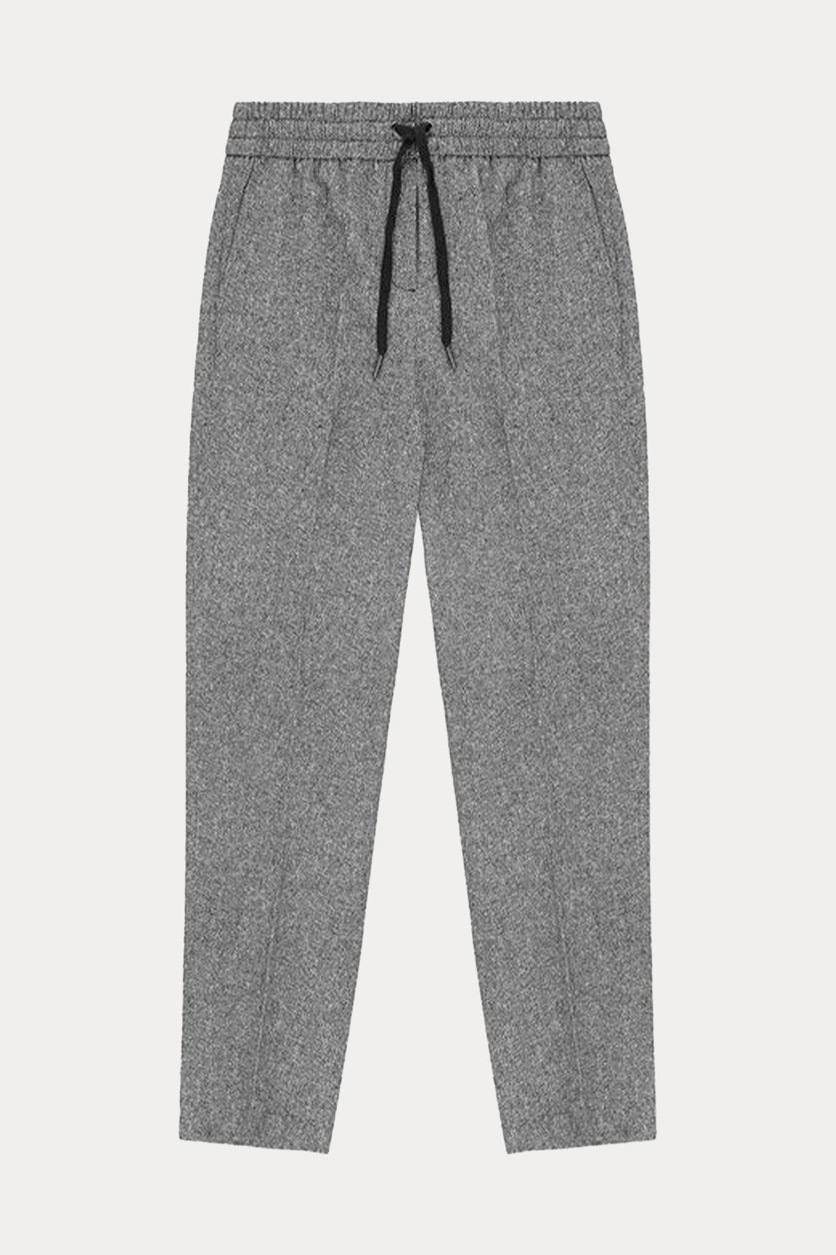 Circolo 1901 Carrot Fit Balıksırtı Desenli Beli Lastikli Streç Pantolon