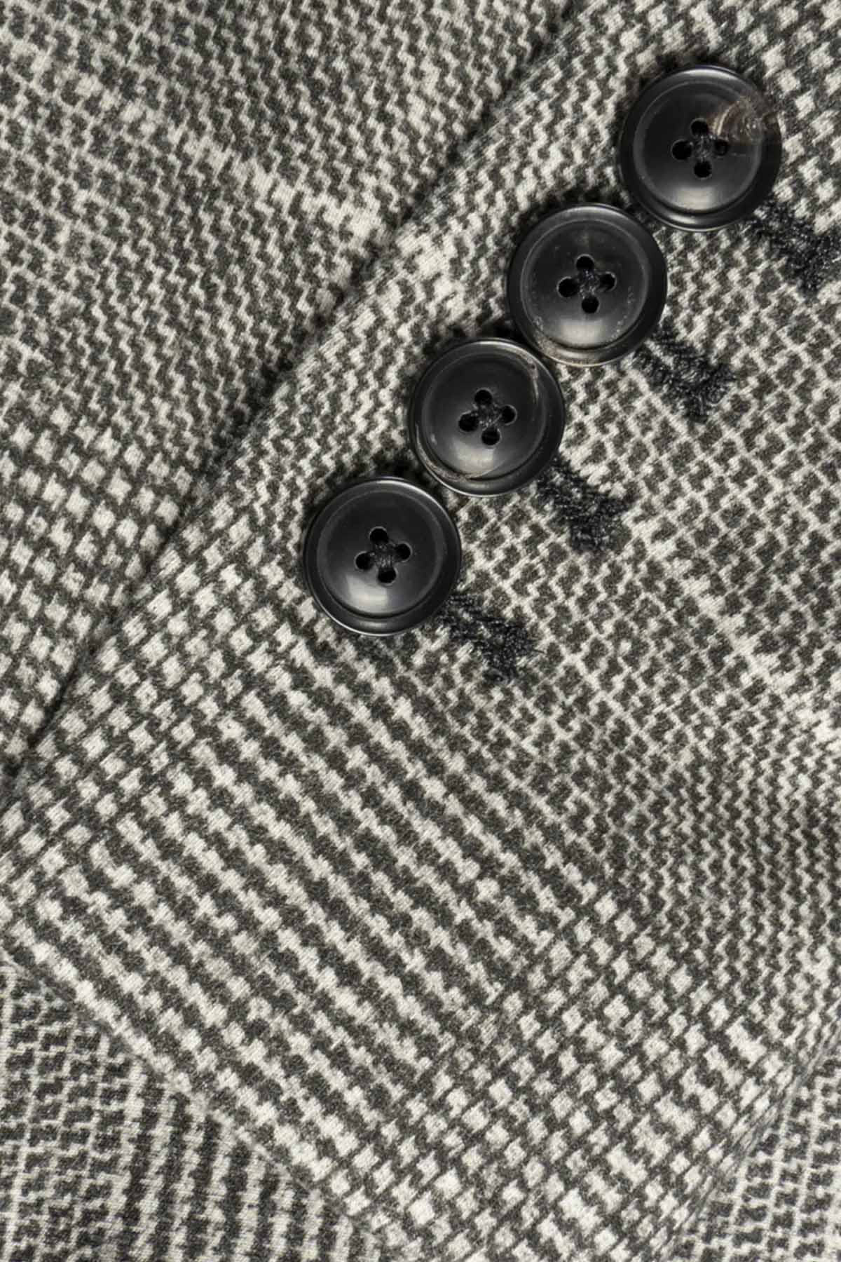 Circolo 1901 Slim Fit Ekose Desenli Streç Blazer Ceket