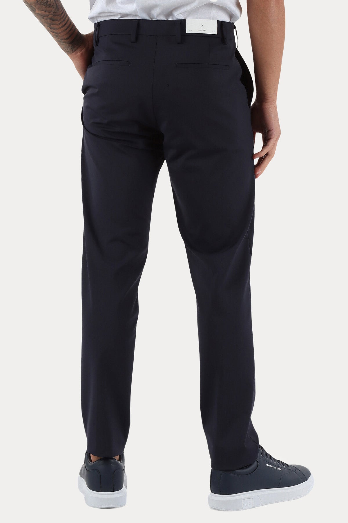 Michael Coal Regular Fit Yandan Cepli Streç Pantolon