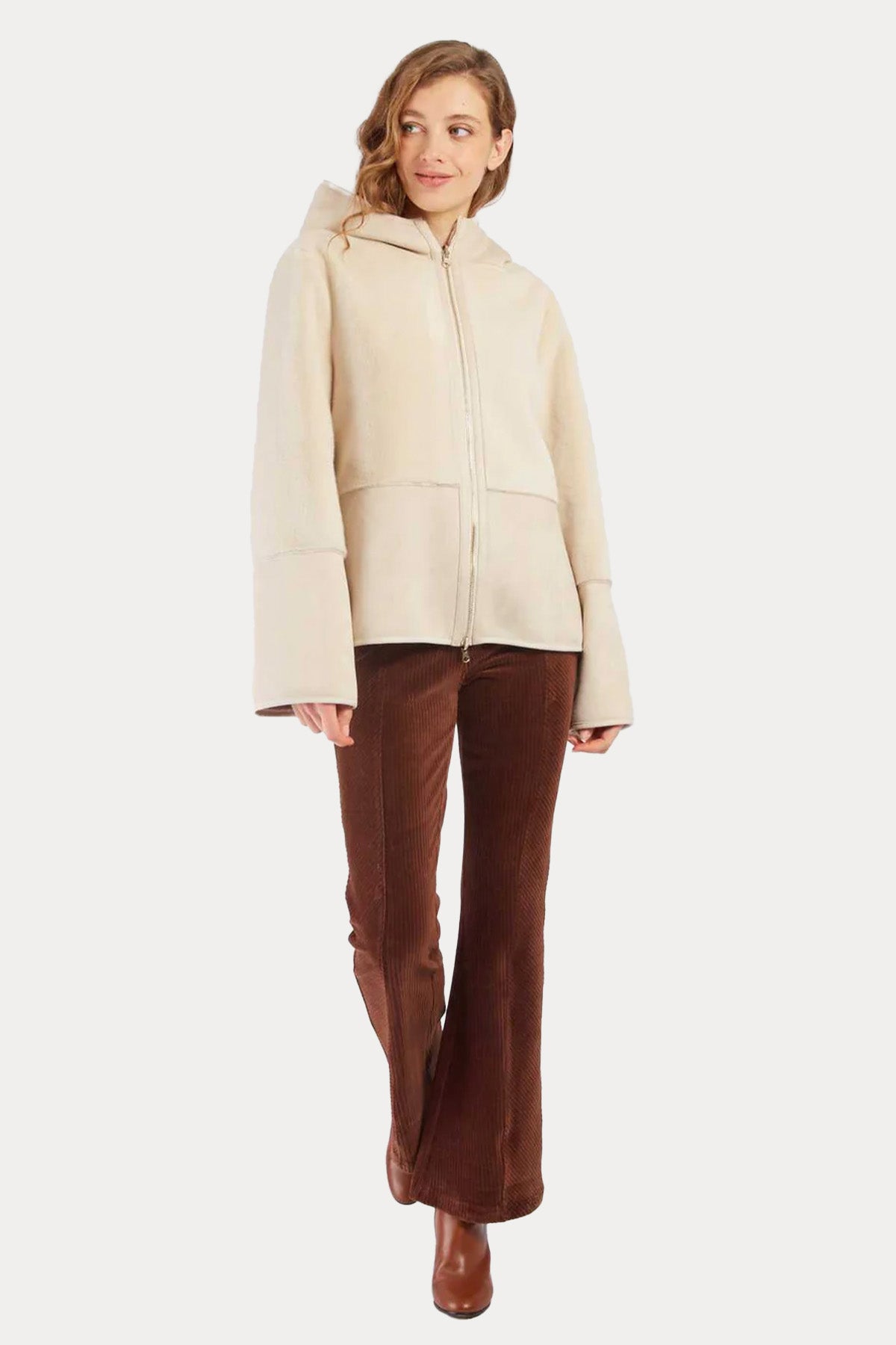 Rene Derhy Regular Fit Çift Taraflı Kapüşonlu Ceket