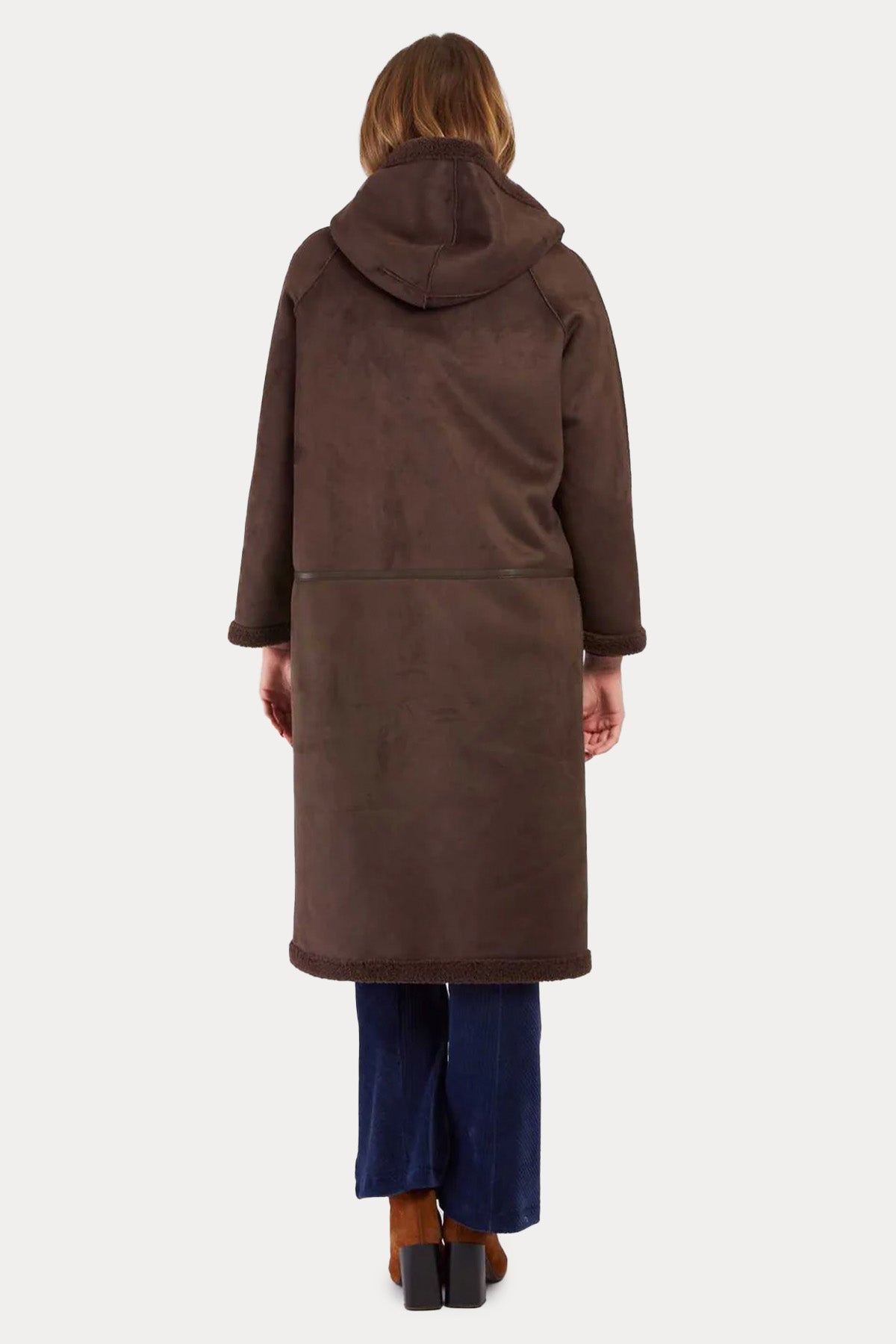 Rene Derhy Çift Taraflı Kapüşonlu Kaban