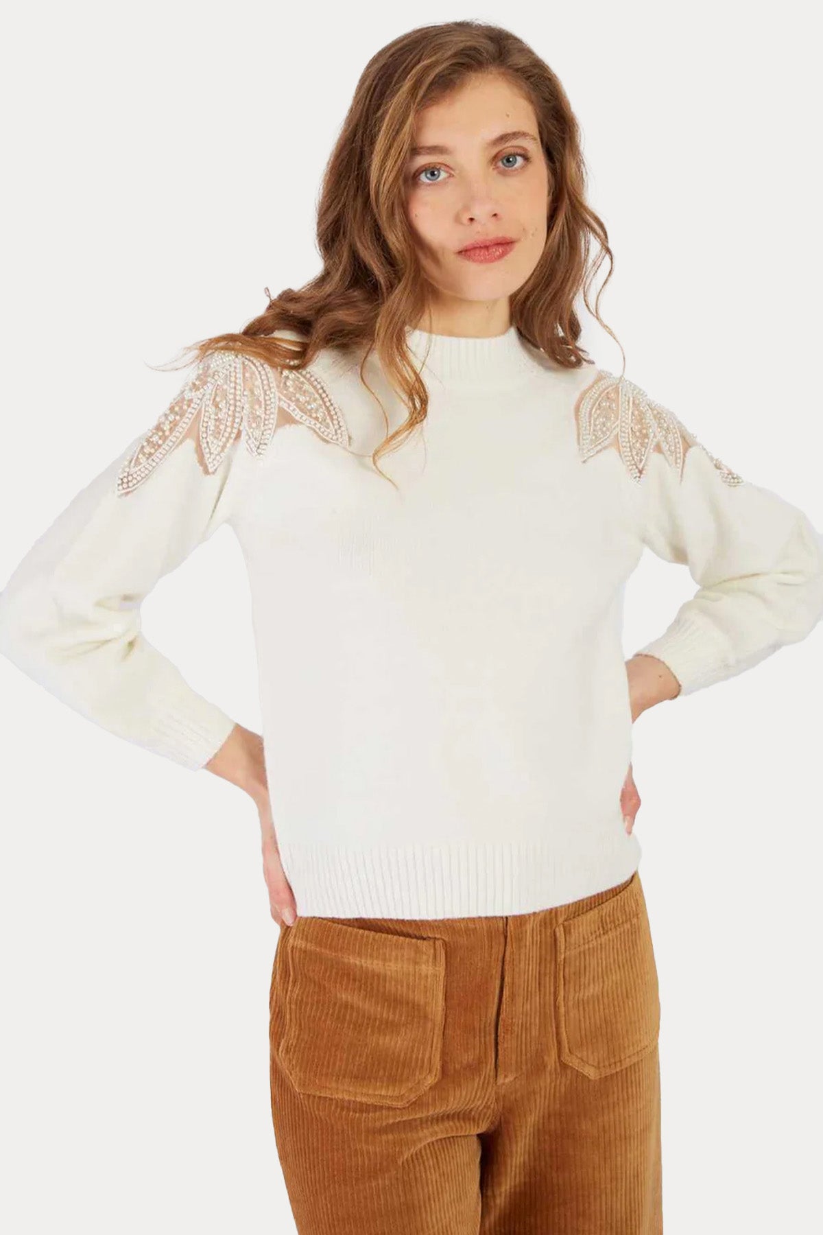 Rene Derhy Regular Fit Yuvarlak Yaka Örgü Triko