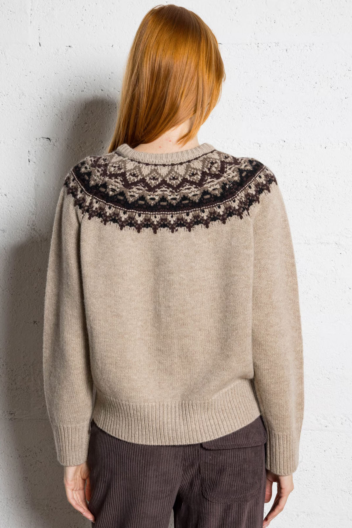 Berenice Mambowavy Comfort Fit Örgü Yün Triko Ceket