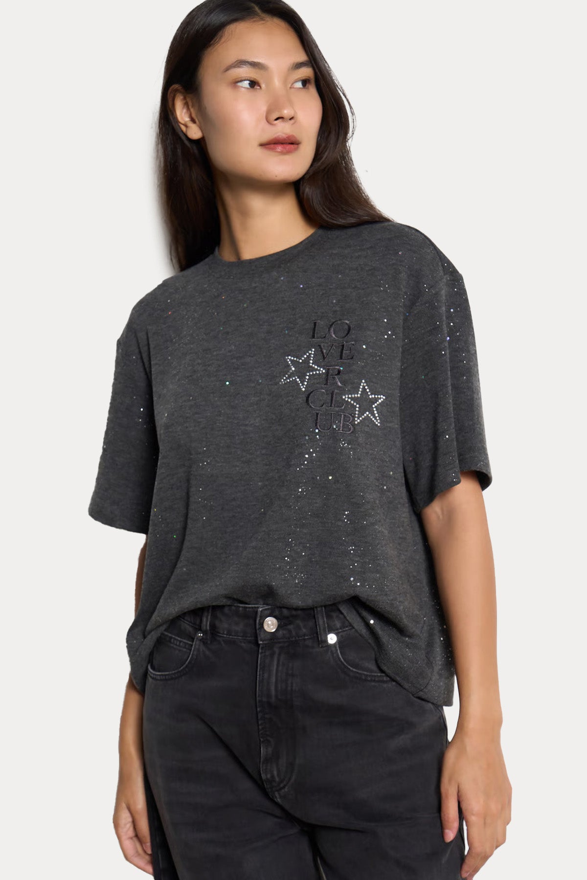 Berenice Talie Loose Fit Yıldız Logolu T-shirt