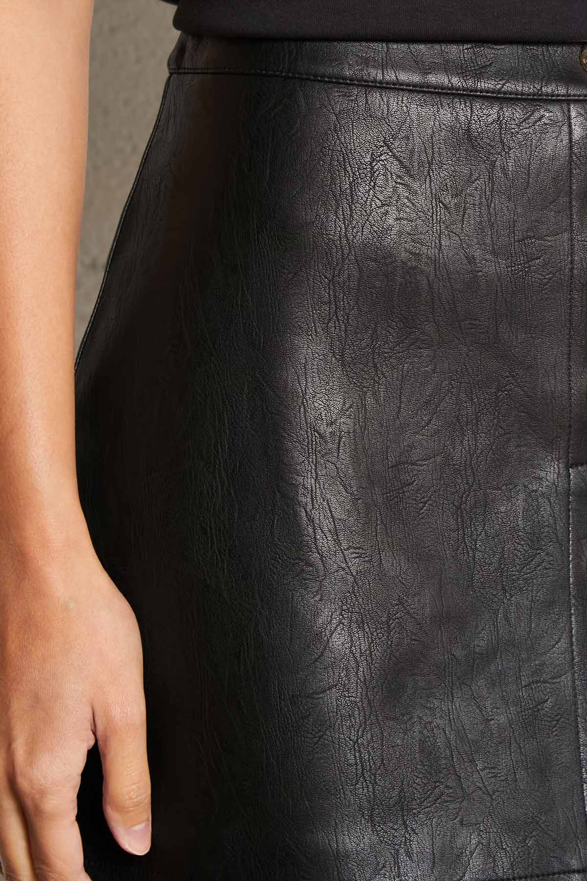 Berenice Jonna Mini Deri Etek