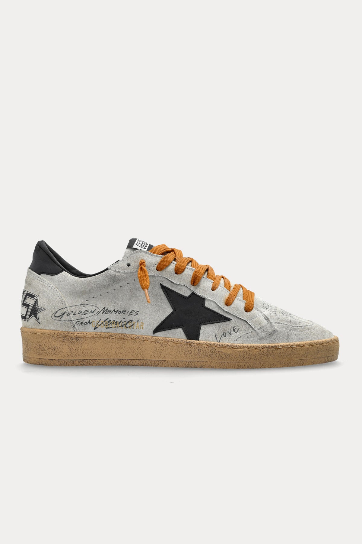 Golden Goose Ball-Star Nubuk Deri Sneaker Ayakkabı