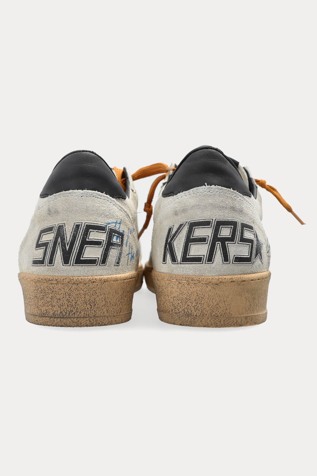 Golden Goose Ball-Star Nubuk Deri Sneaker Ayakkabı-Ayakkabı-Libas