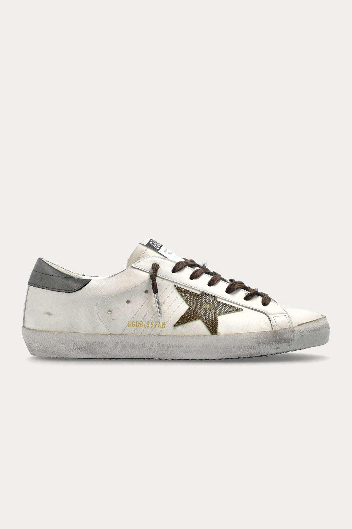 Golden Goose Super-Star Deri Sneaker Ayakkabı-Ayakkabı-Libas