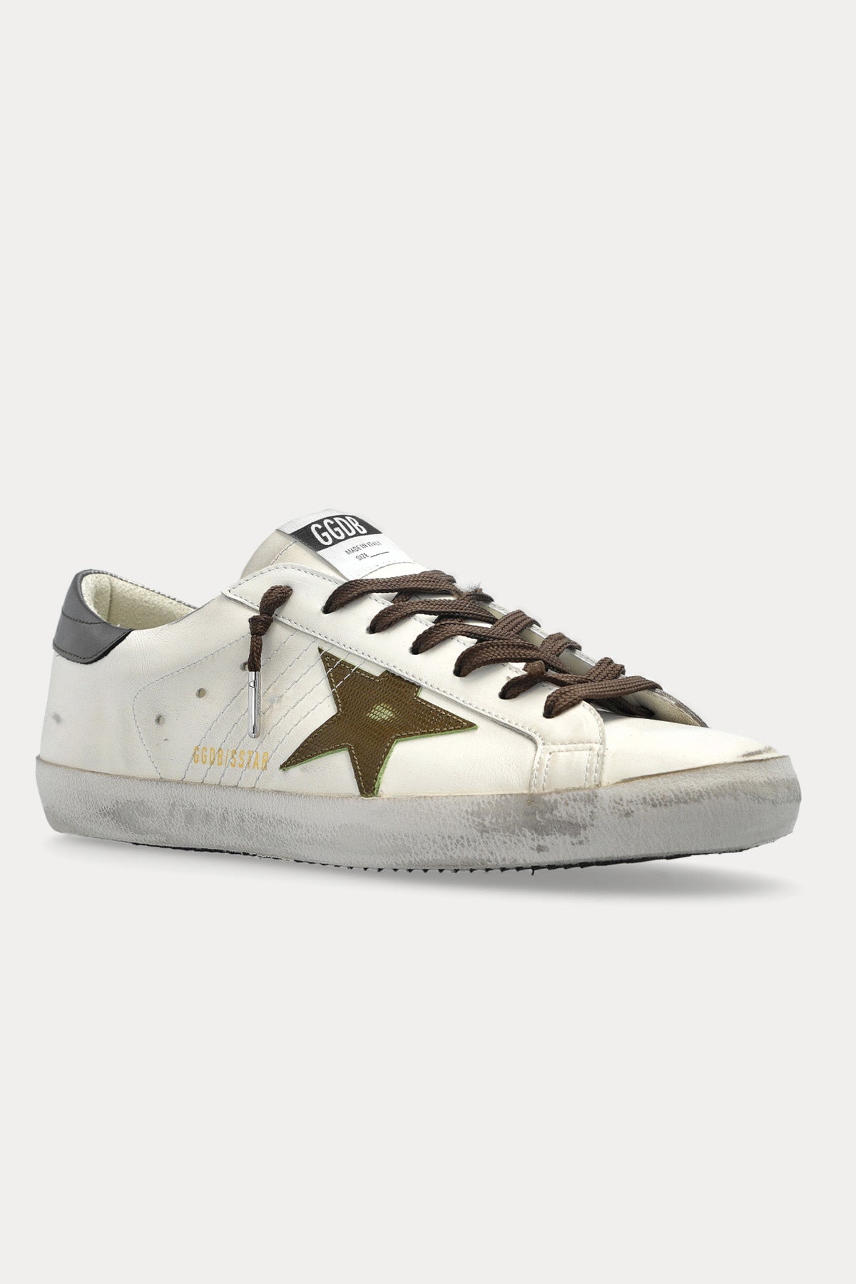 Golden Goose Super-Star Deri Sneaker Ayakkabı-Ayakkabı-Libas