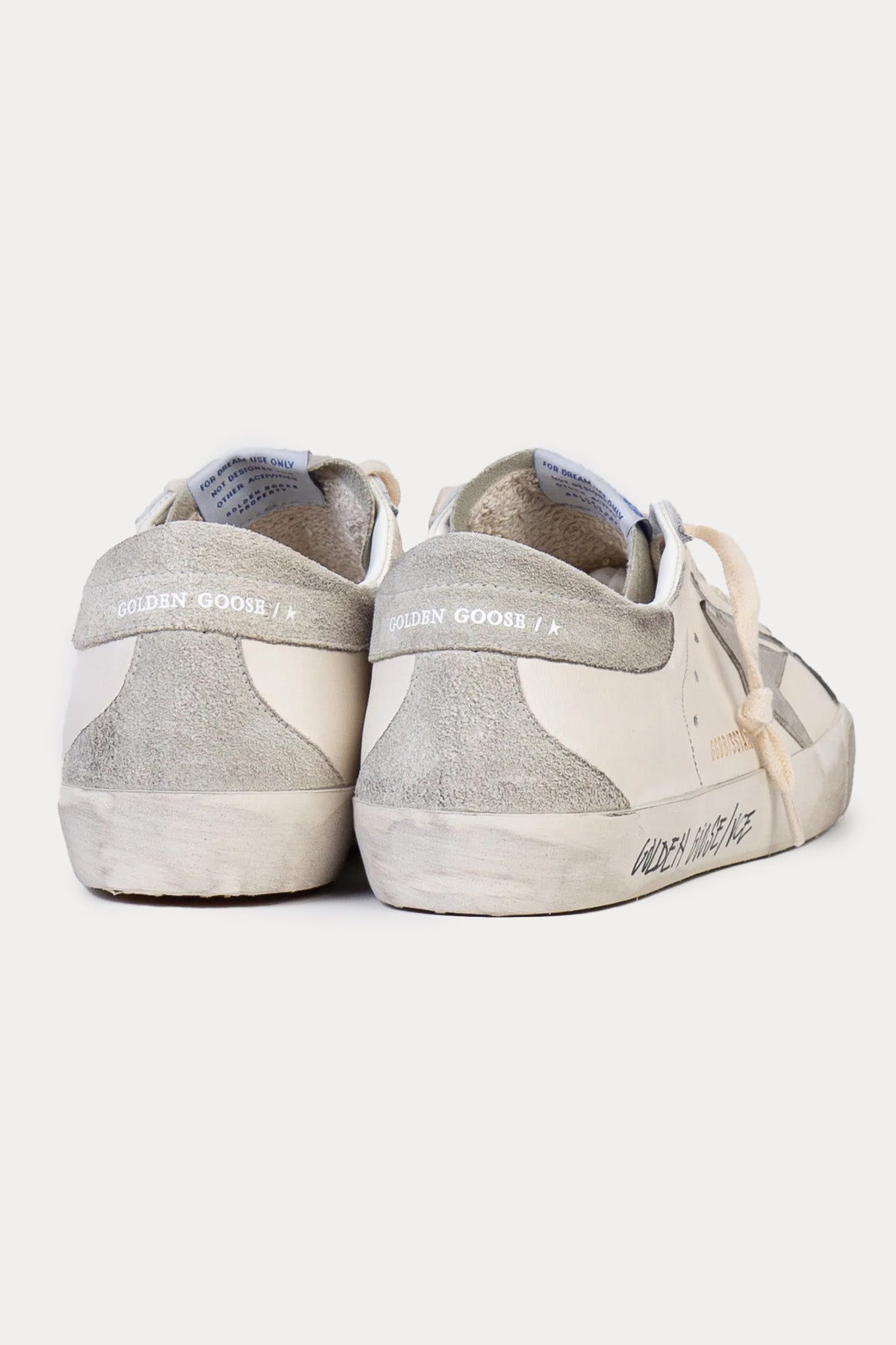 Golden Goose Super-Star Deri Sneaker Ayakkabı-Ayakkabı-Libas