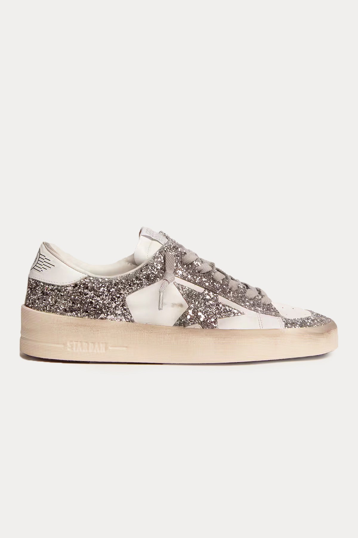 Golden Goose Stardan Payetli Deri Sneaker Ayakkabı