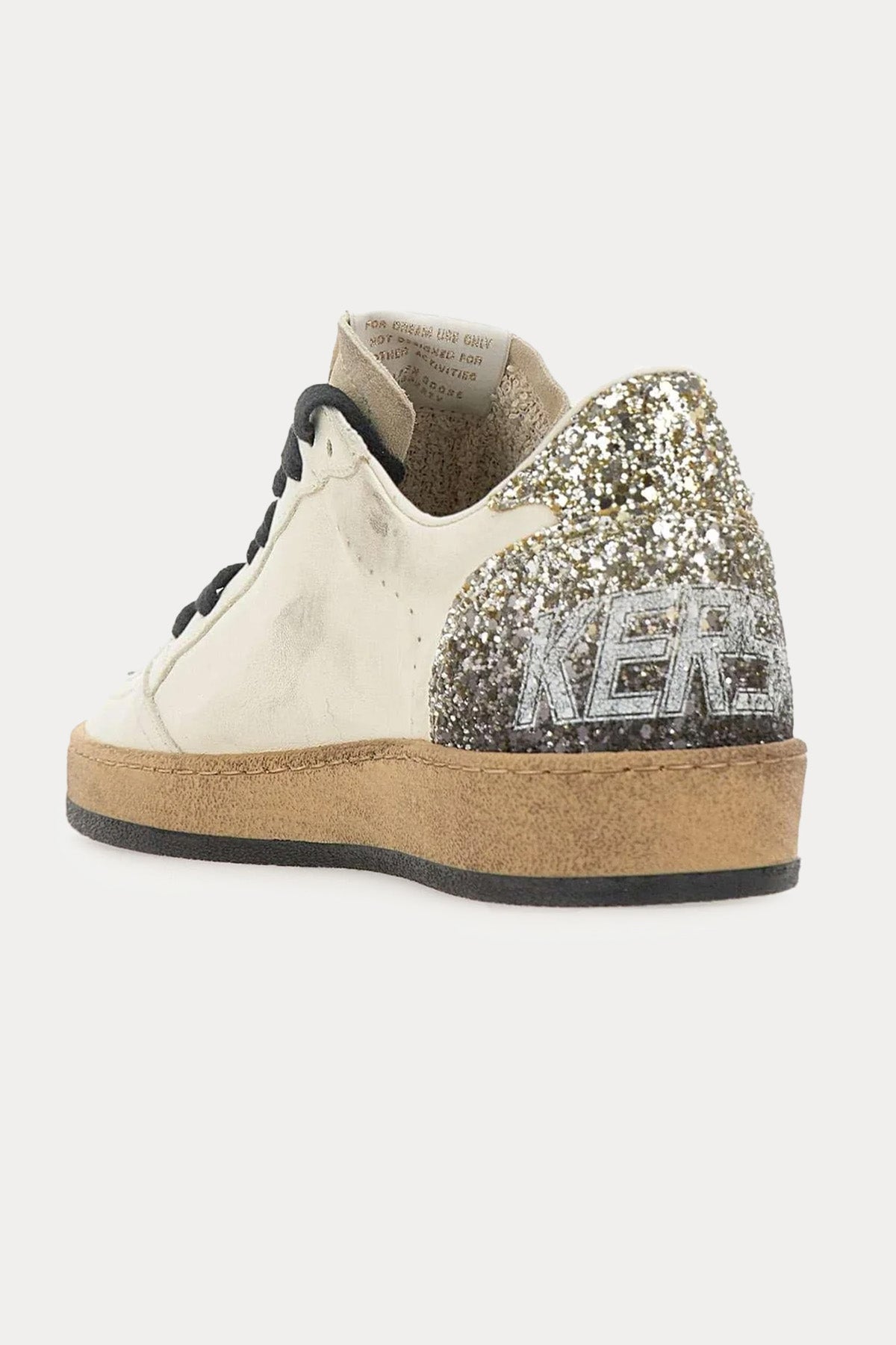 Golden Goose Ball-Star Payetli Deri Sneaker Ayakkabı-Ayakkabı-Libas