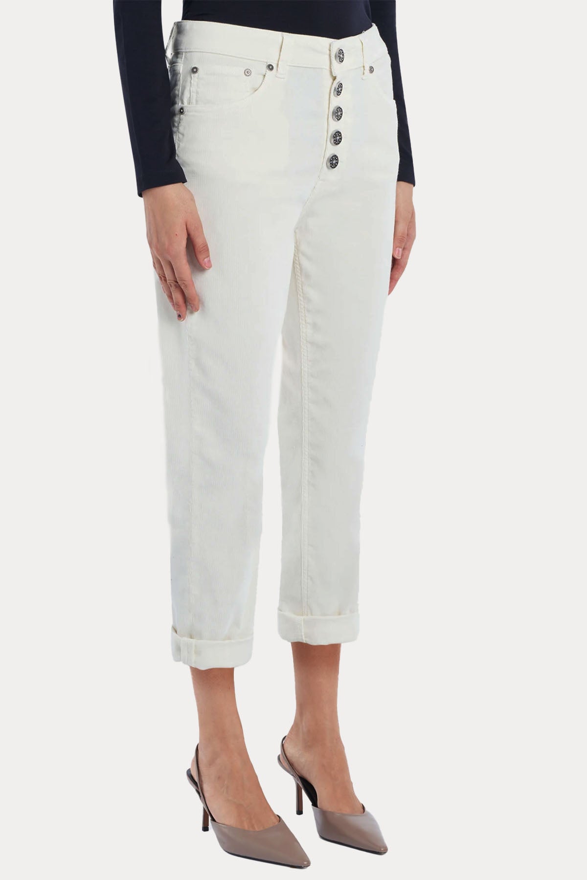 Dondup Koons Loose Fit Kadife Pantolon