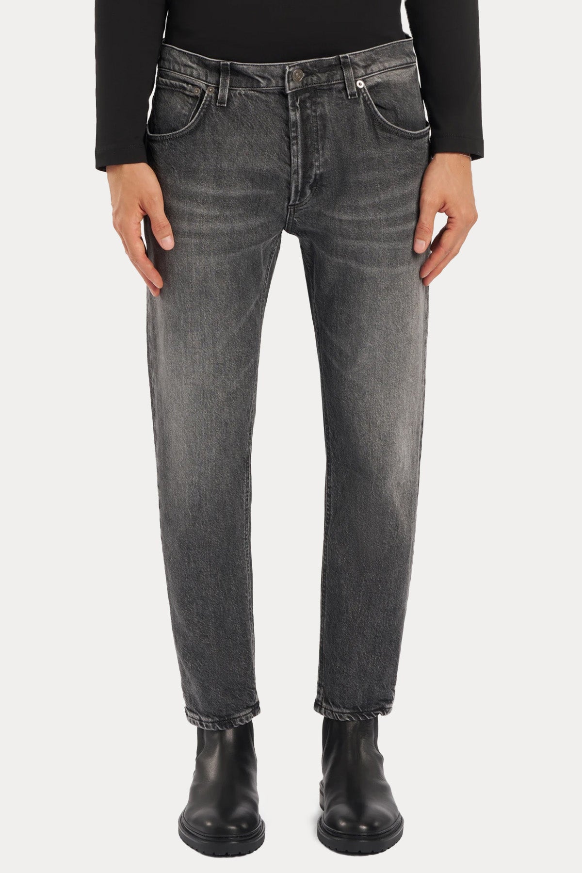 Dondup Carrot Fit Yıkamalı Jeans