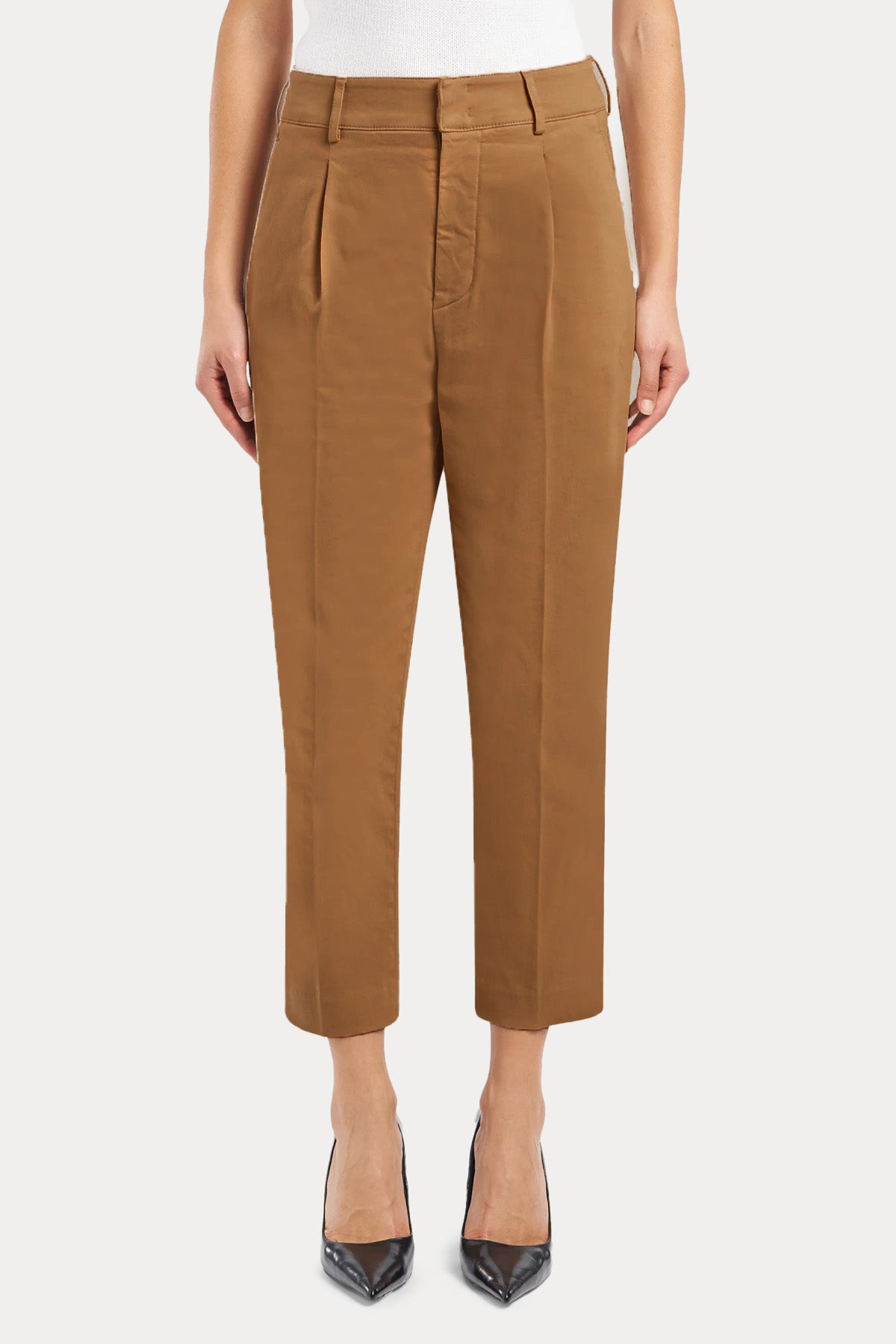 Dondup Tania Loose Fit Tek Pile Yandan Cepli Pantolon