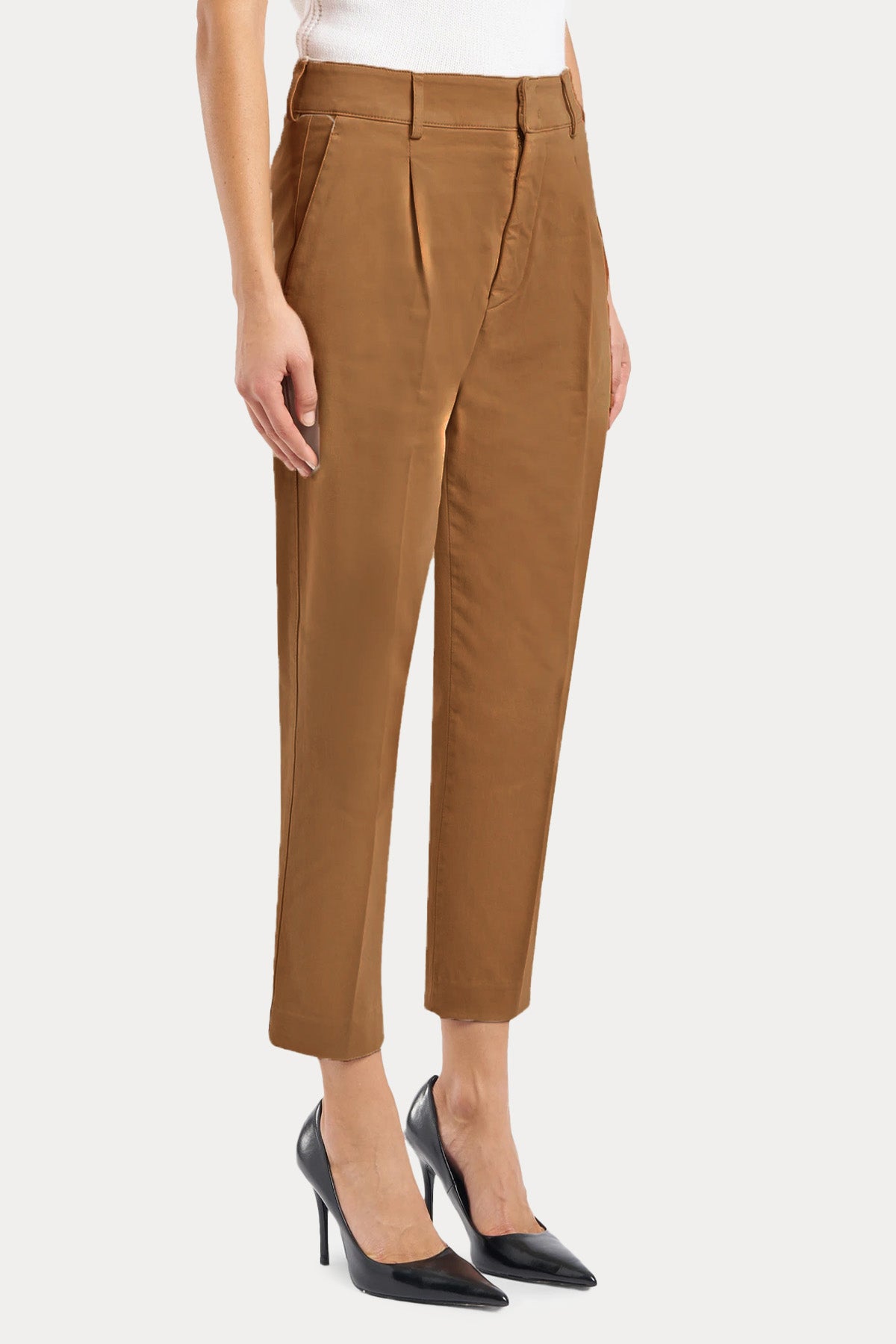 Dondup Tania Loose Fit Tek Pile Yandan Cepli Pantolon