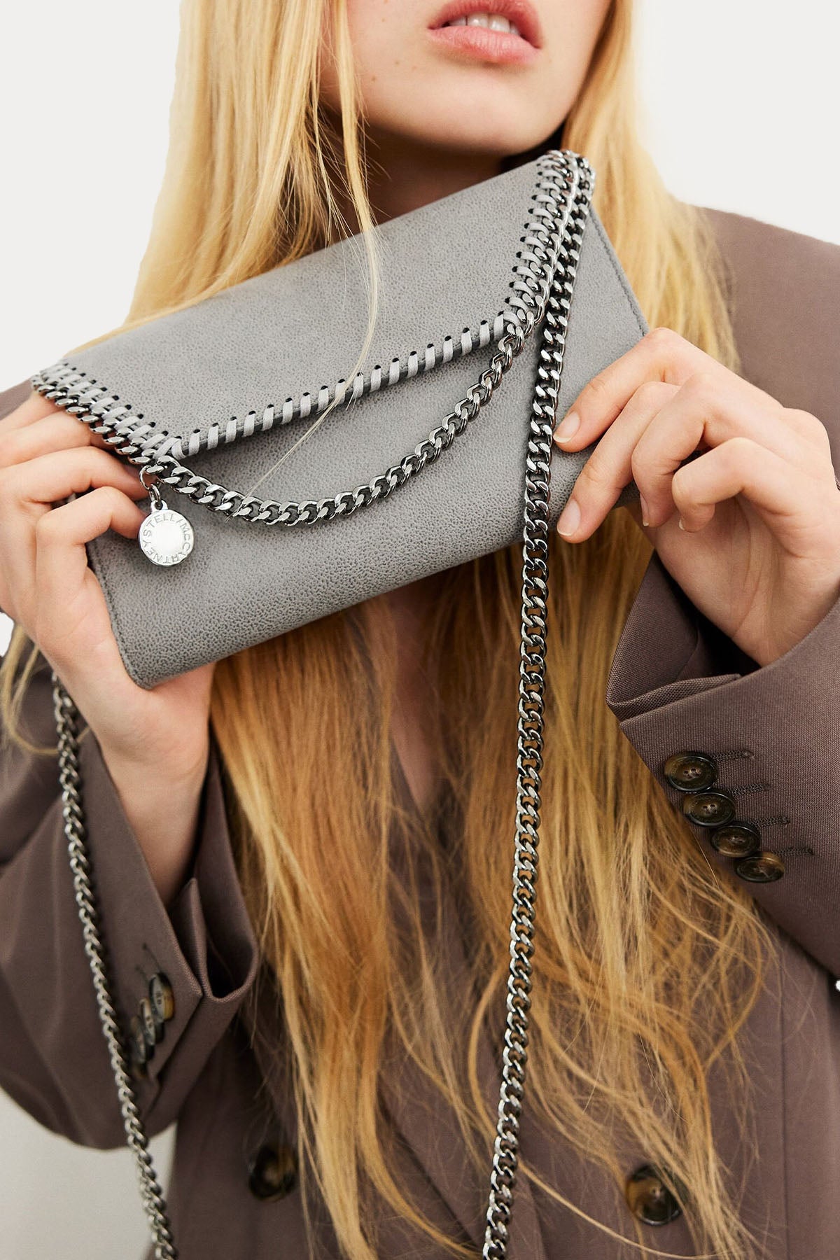 Stella Mccartney Zincir Askılı Clutch Çanta